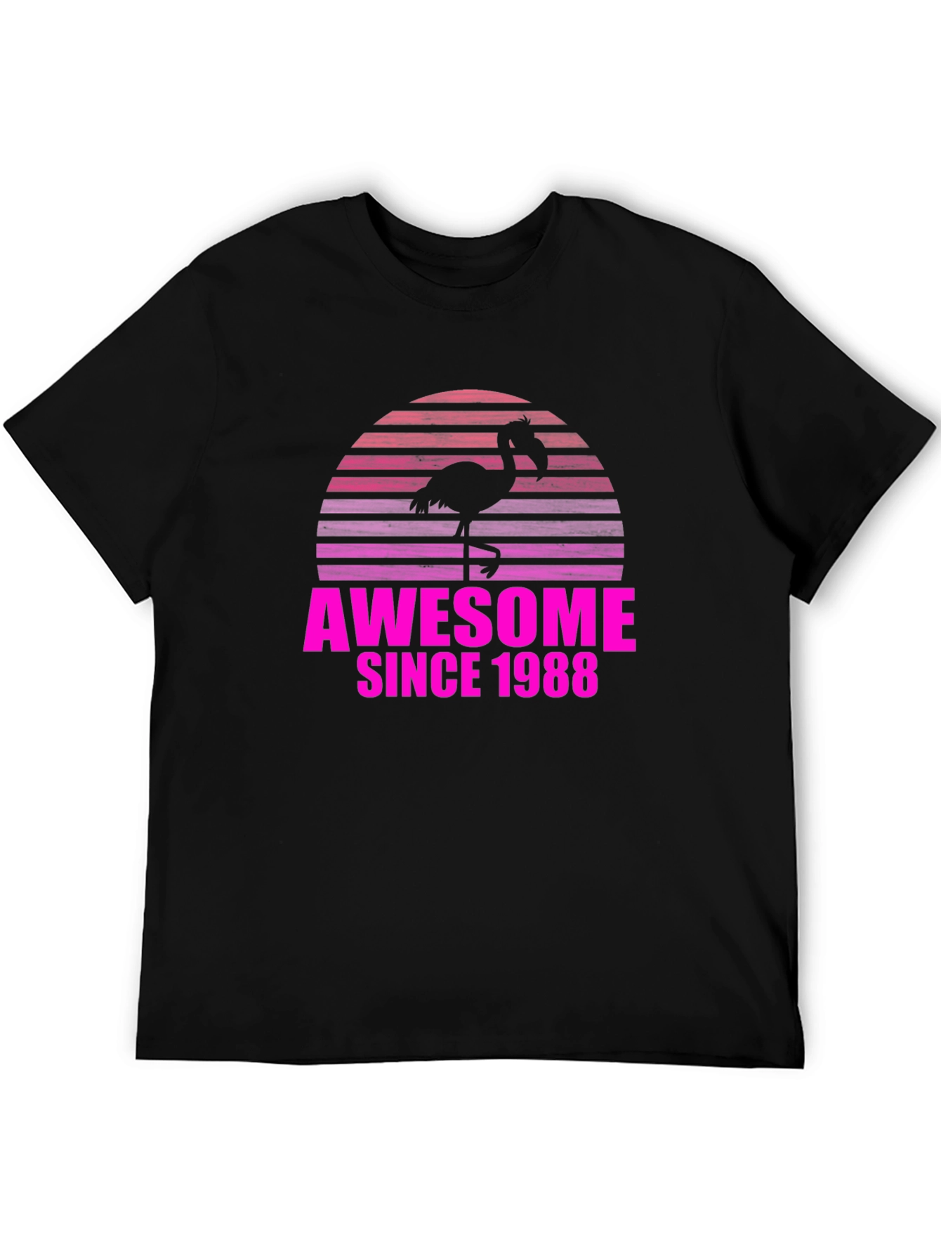 Awesome Since 1988 Flamingo T-Shirt