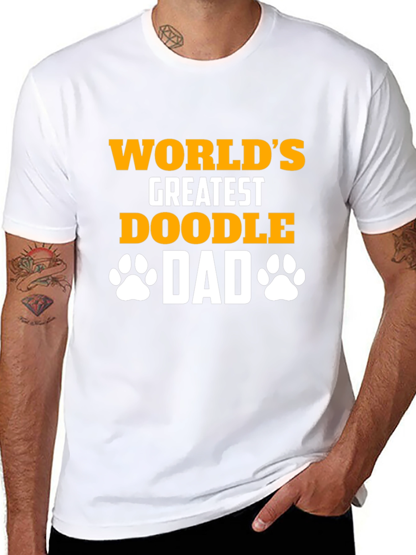 Worlds Greatest Doodle Dad T-Shirt