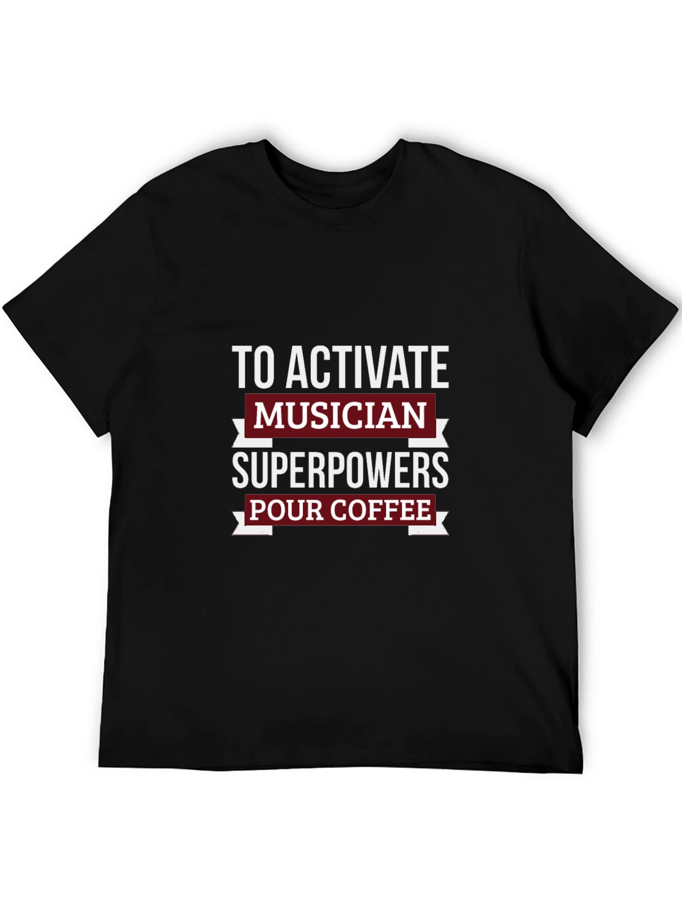 Musician Superpowers Coffee T-Shirt