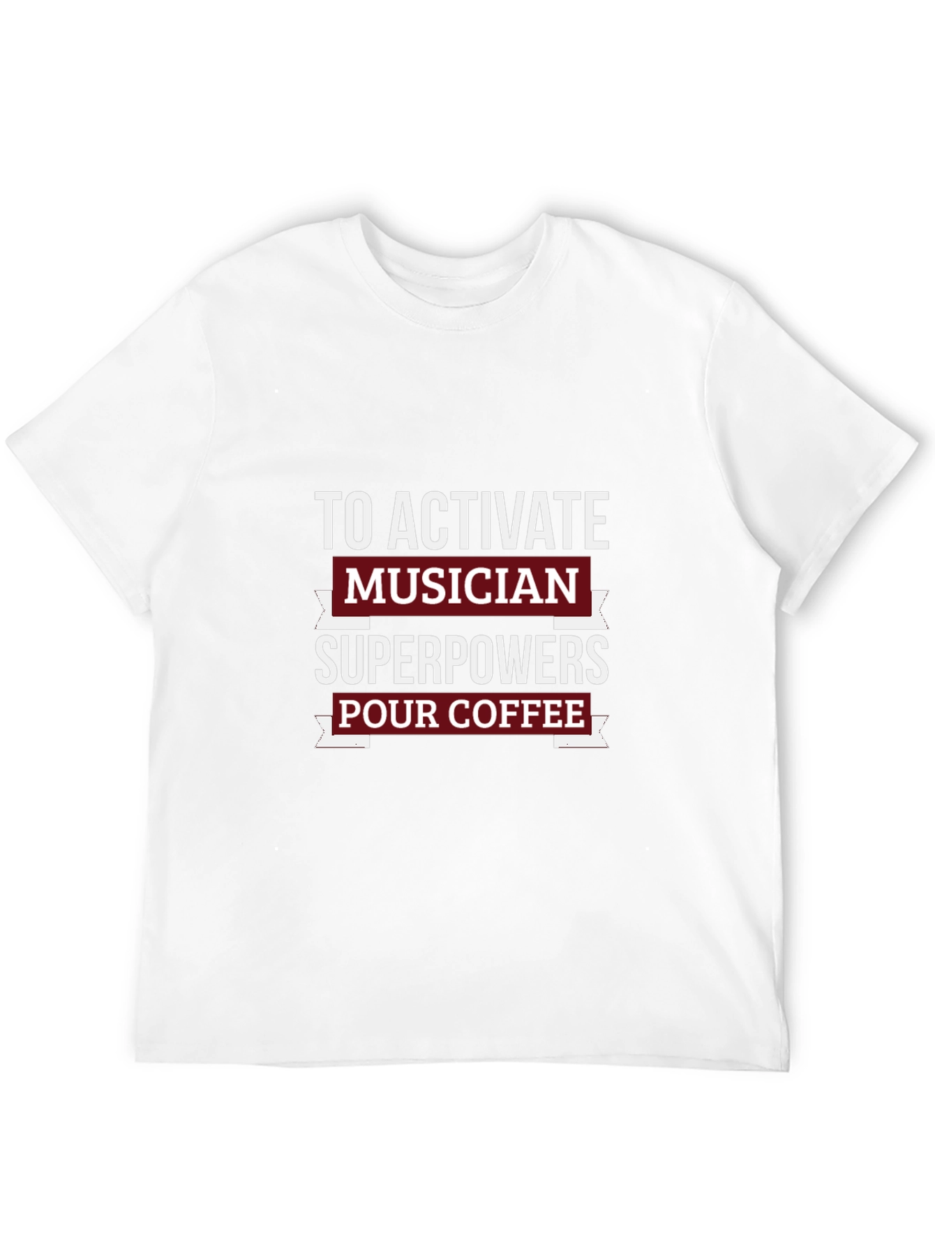 Musician Superpowers Coffee T-Shirt