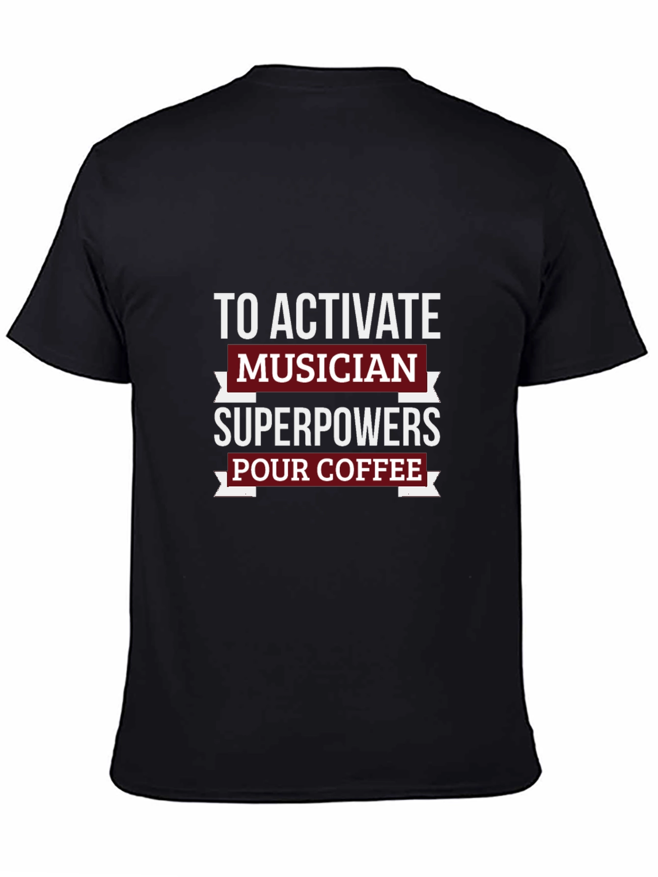 Musician Superpowers Coffee T-Shirt