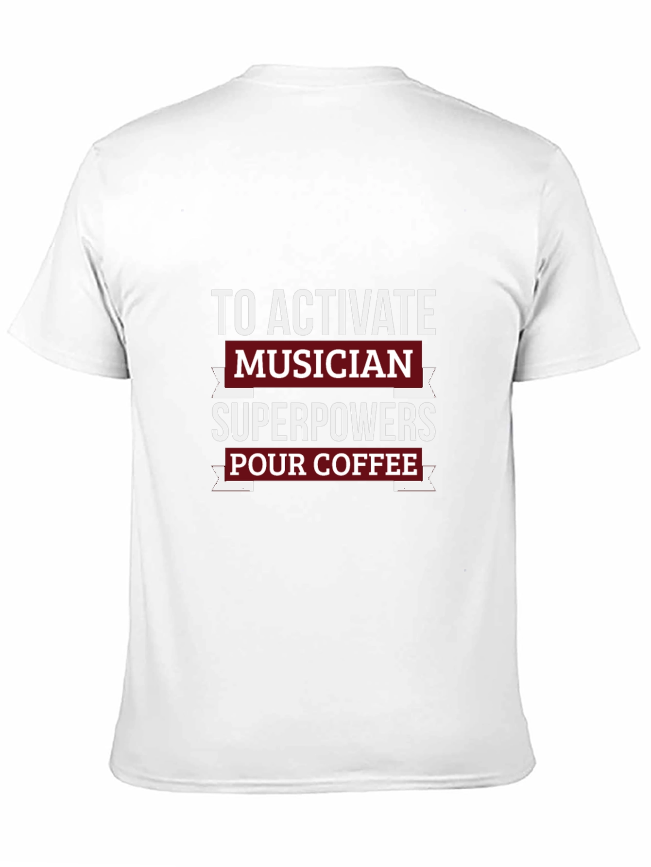 Musician Superpowers Coffee T-Shirt