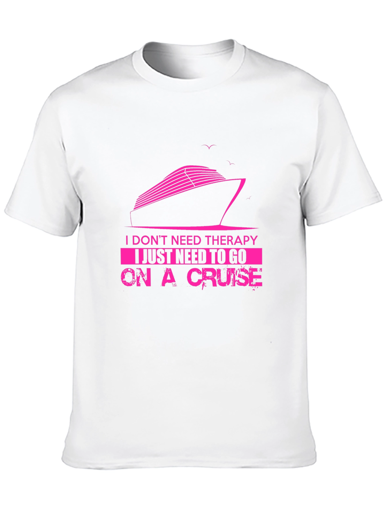 Cruise Therapy T-Shirt - Mens Black Graphic Tee