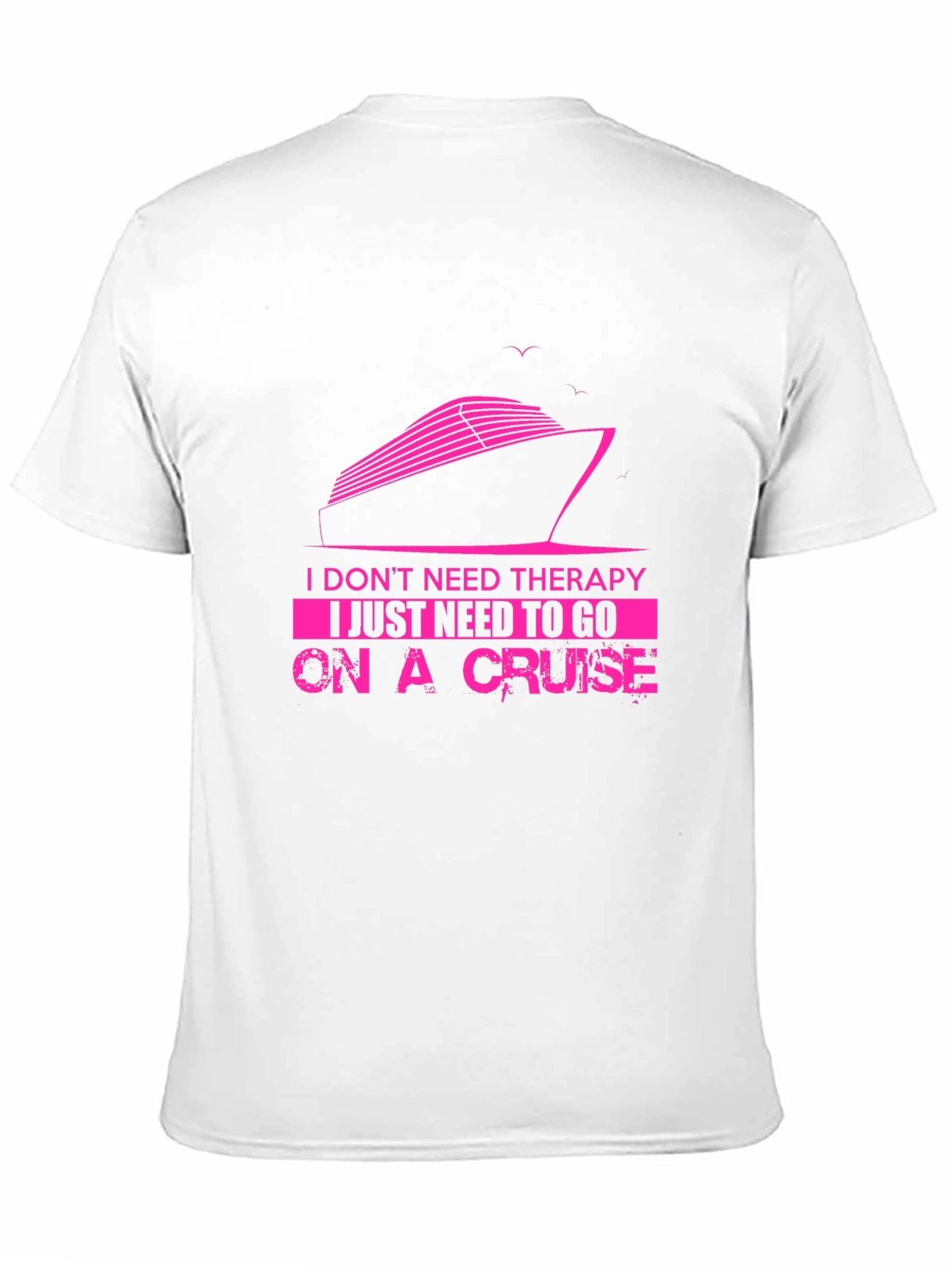 Cruise Therapy T-Shirt - Mens Black Graphic Tee