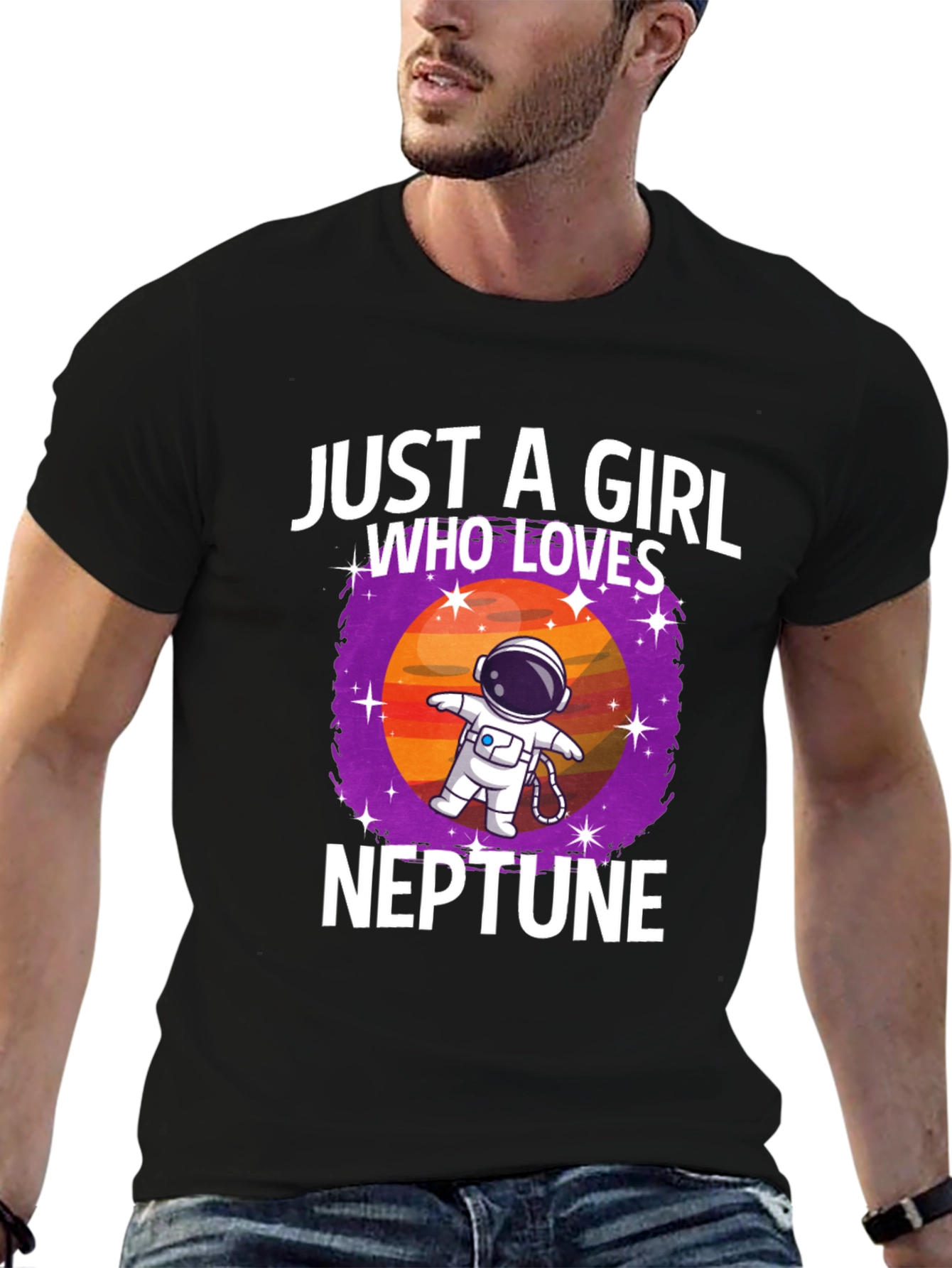 Just A Girl Who Loves Neptune T-Shirt