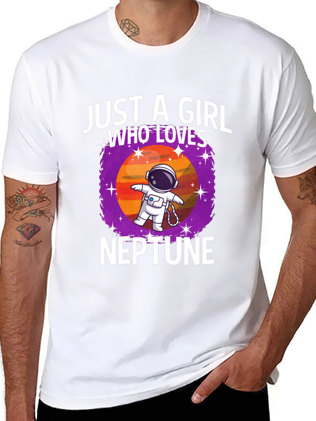 Just A Girl Who Loves Neptune T-Shirt