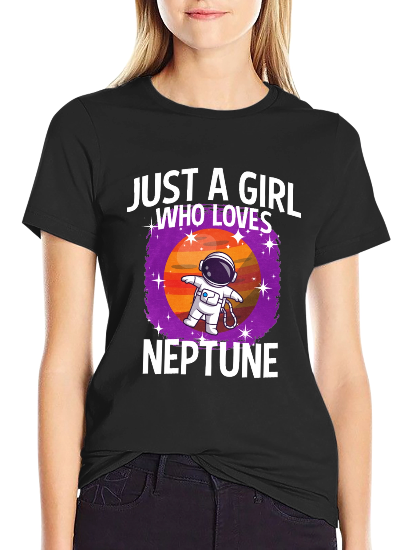 Just A Girl Who Loves Neptune T-Shirt