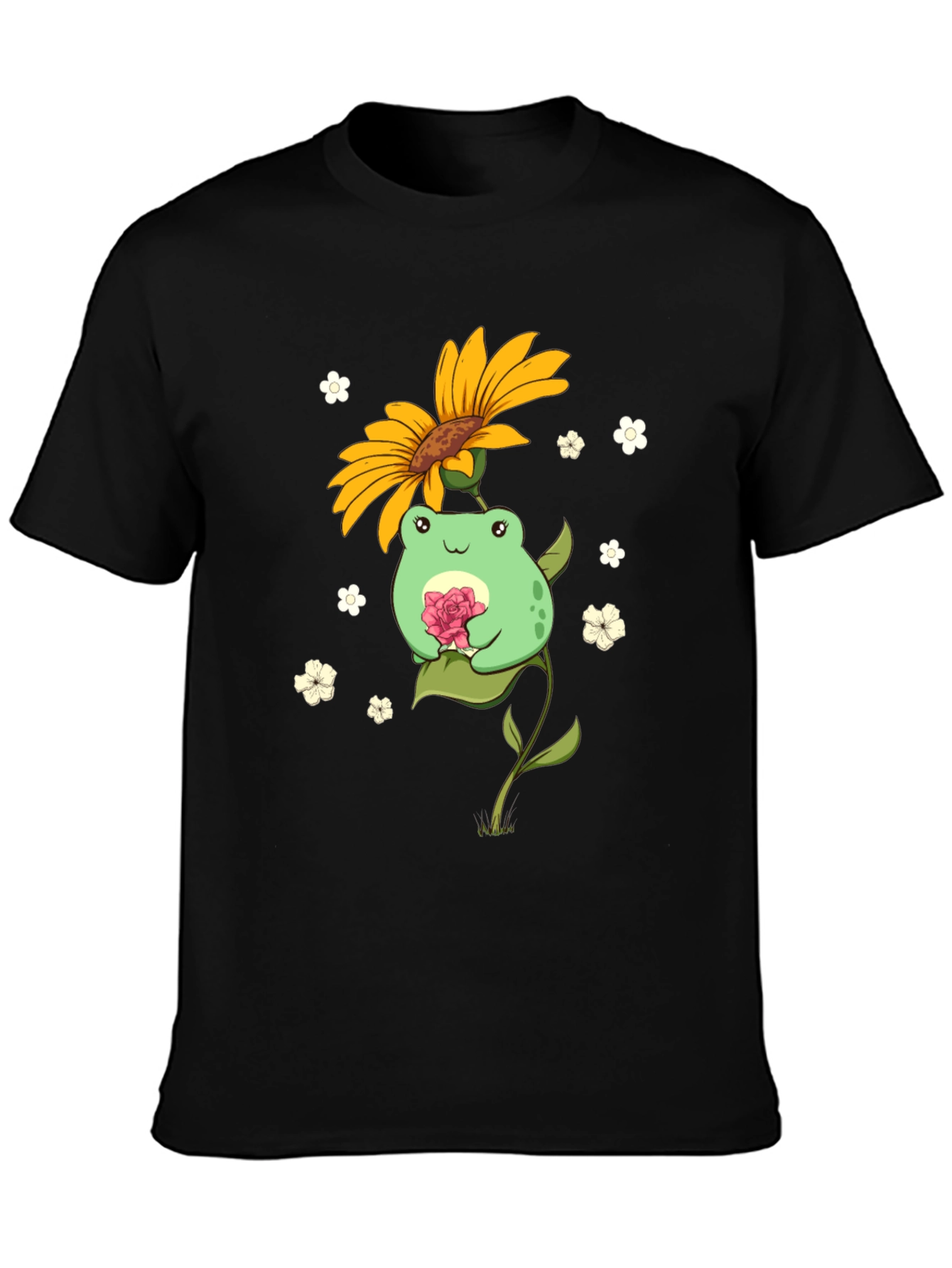 Frog Sunflower T-Shirt