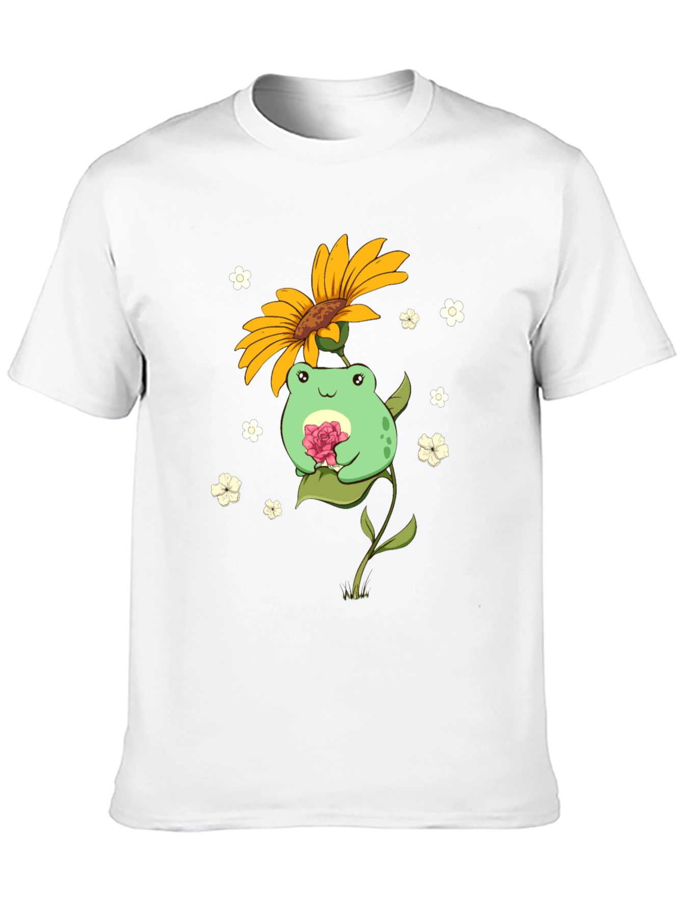Frog Sunflower T-Shirt