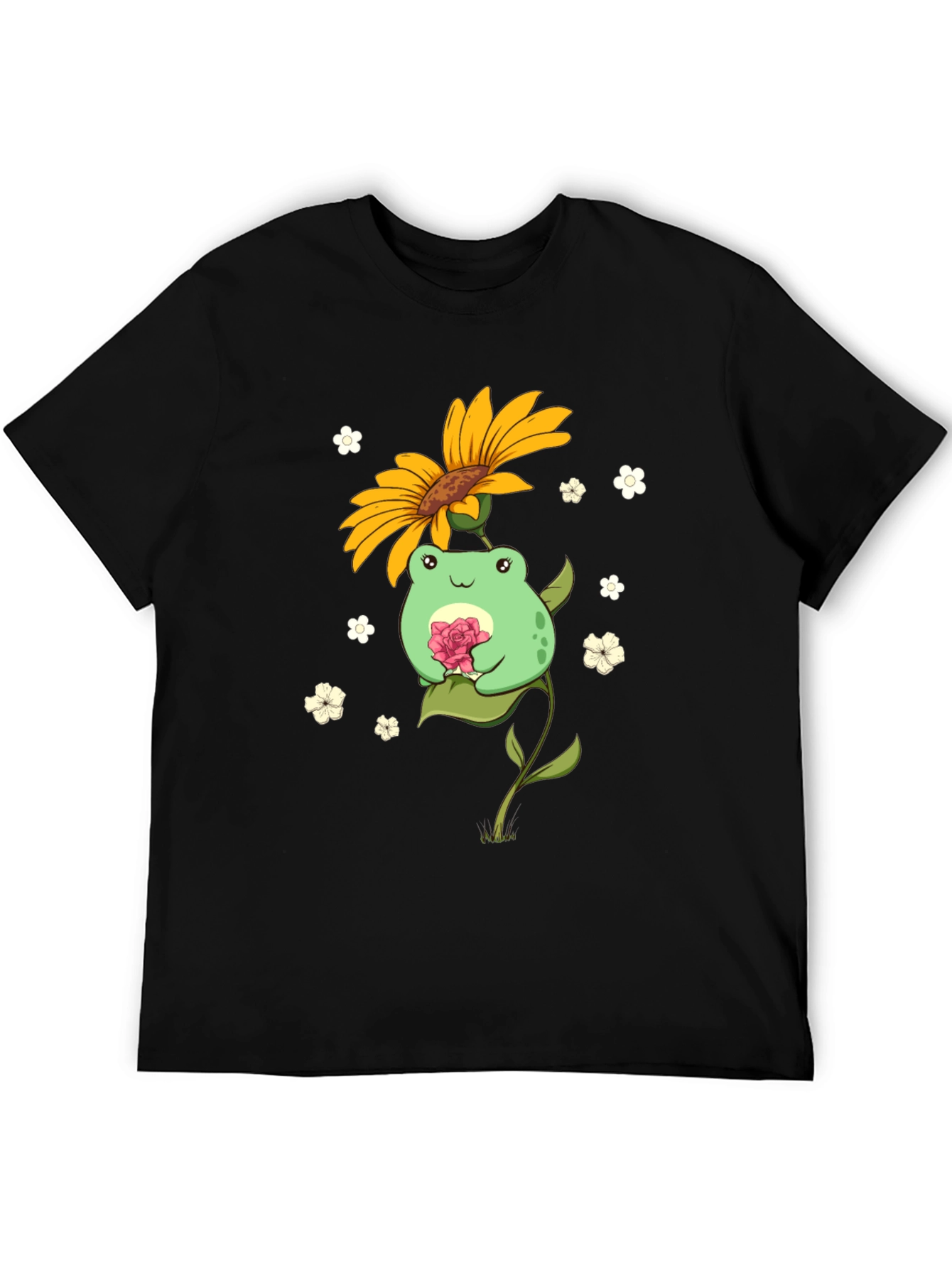 Frog Sunflower T-Shirt