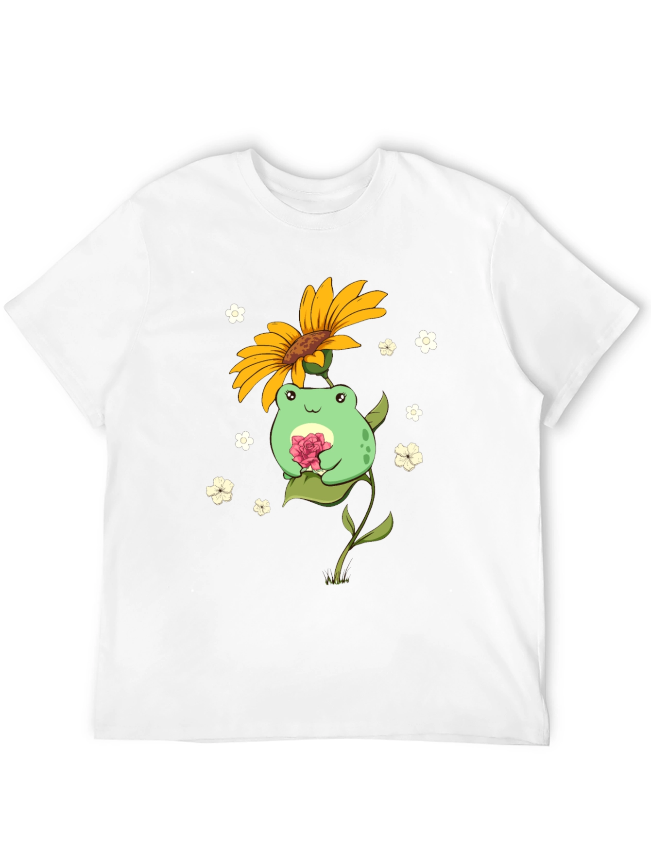 Frog Sunflower T-Shirt