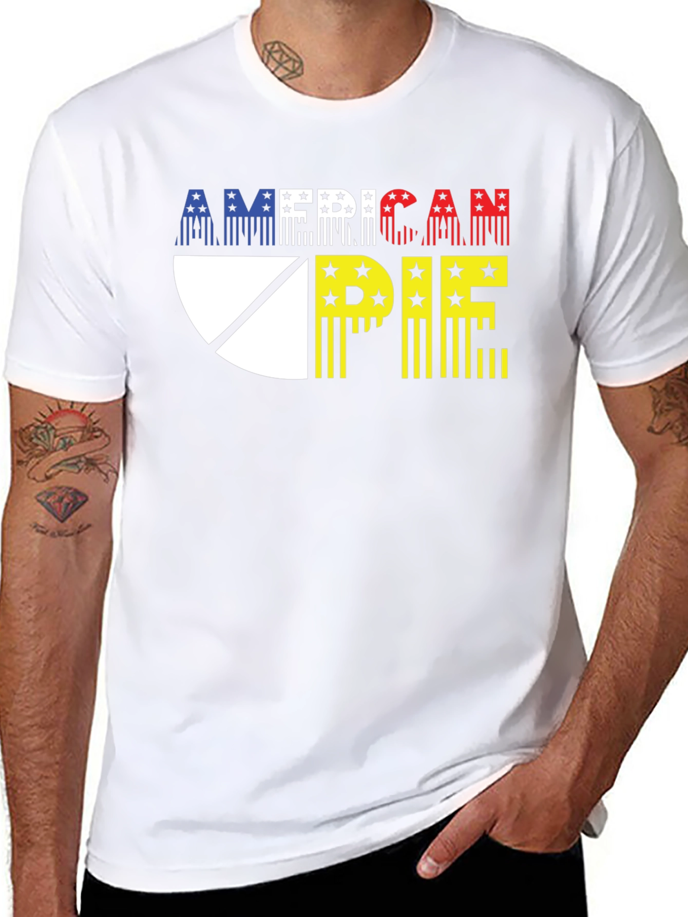 American Pie Graphic Print T-Shirt
