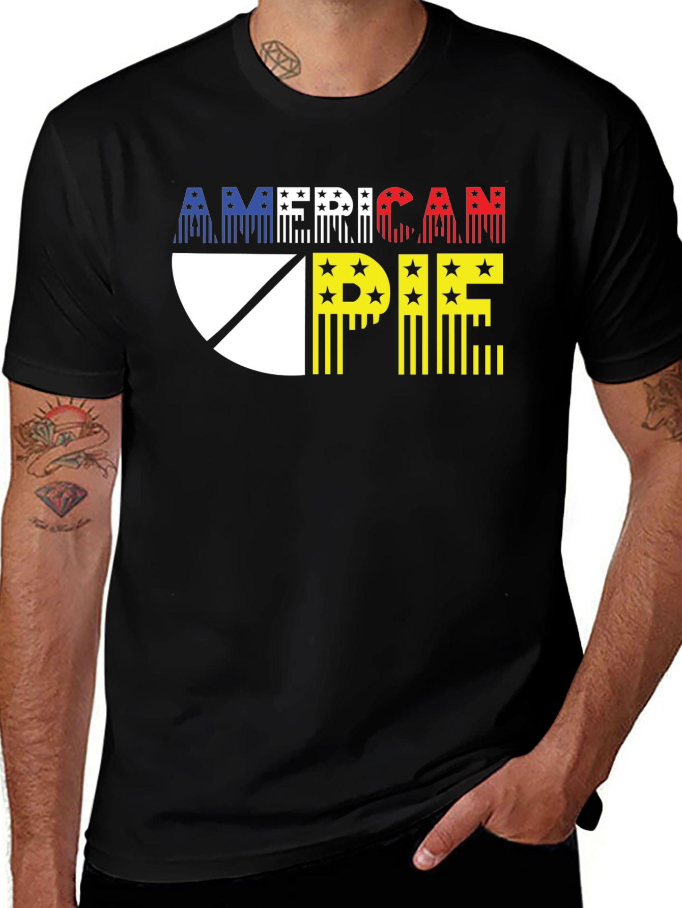 American Pie Graphic Print T-Shirt