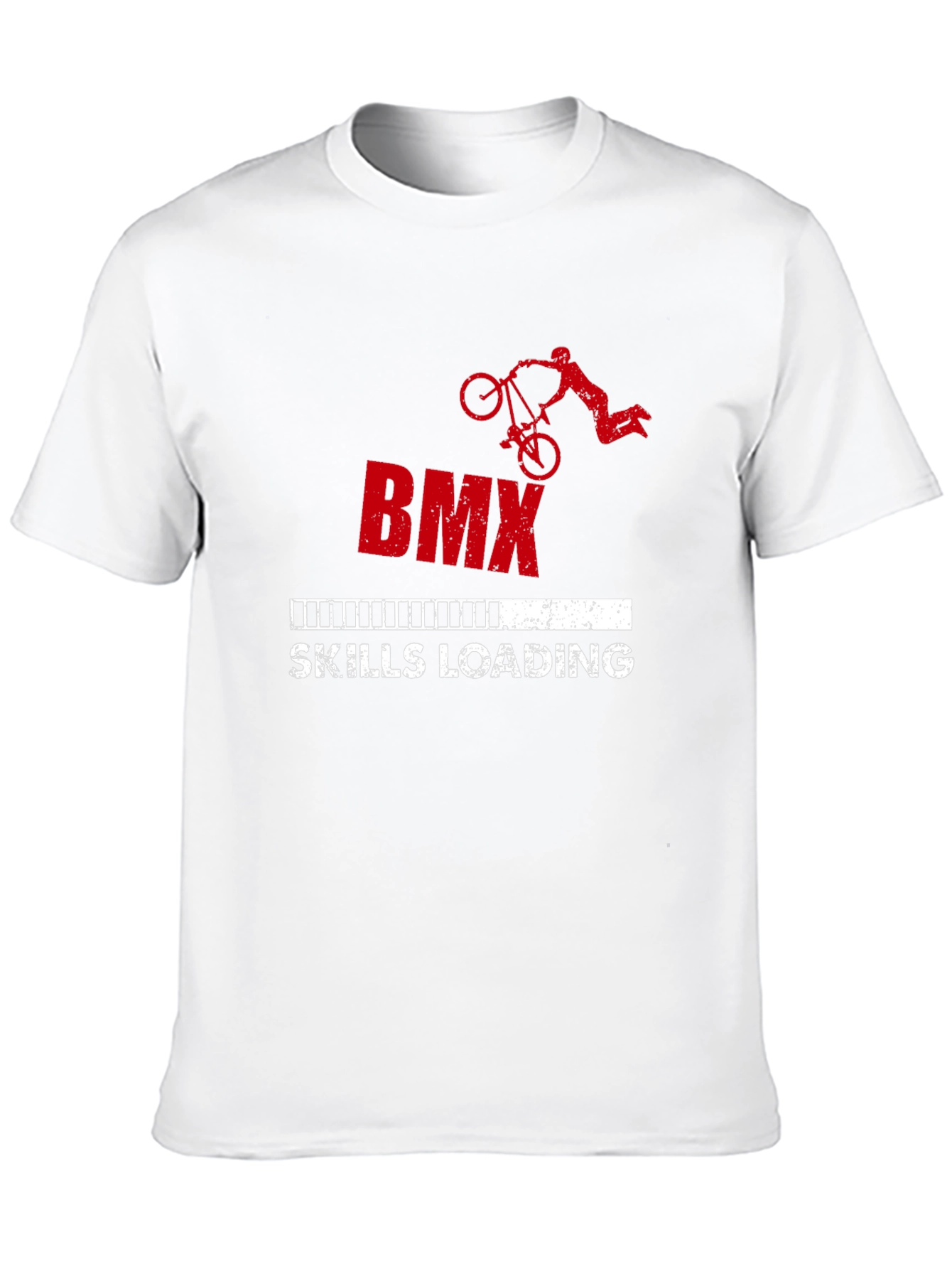 BMX Skills Loading Graphic T-Shirt - Black