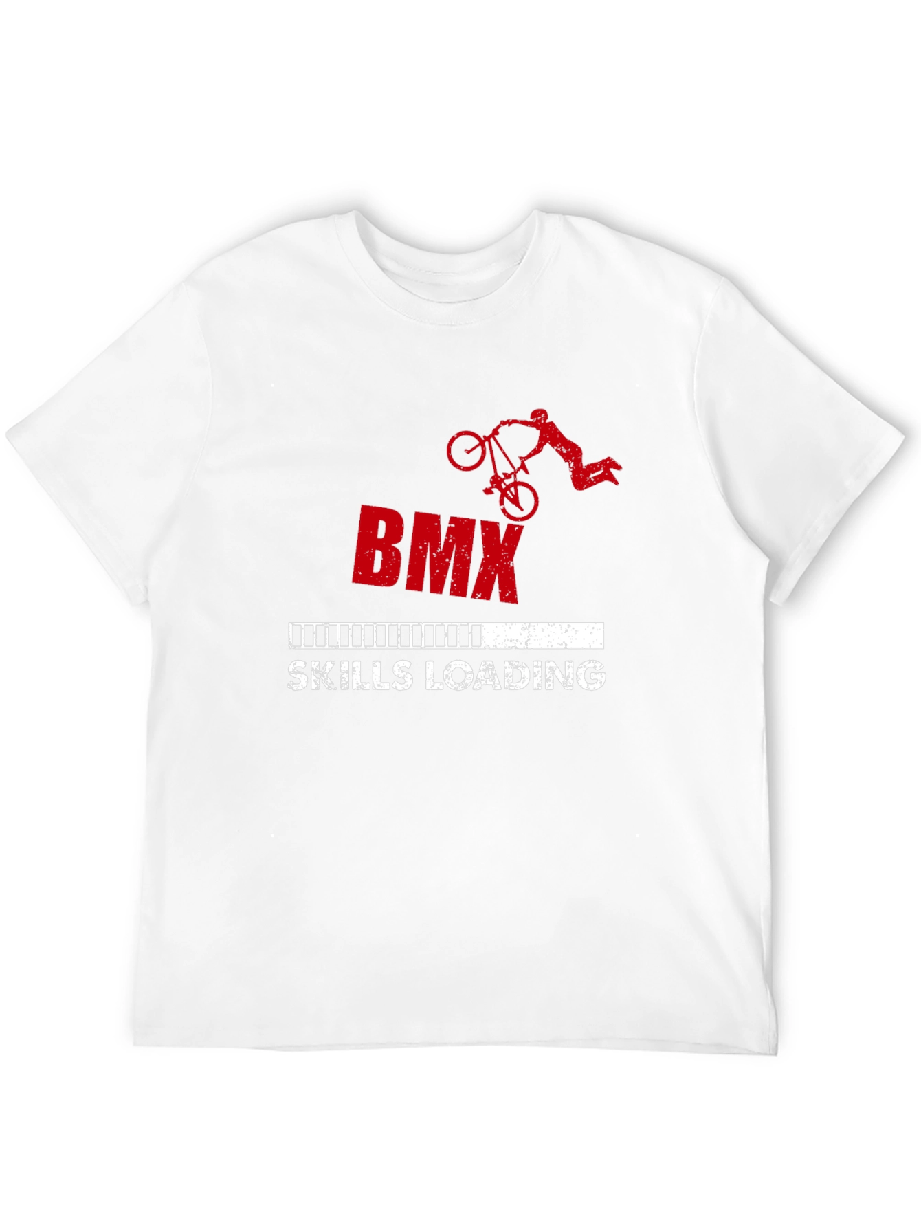 BMX Skills Loading Graphic T-Shirt - Black