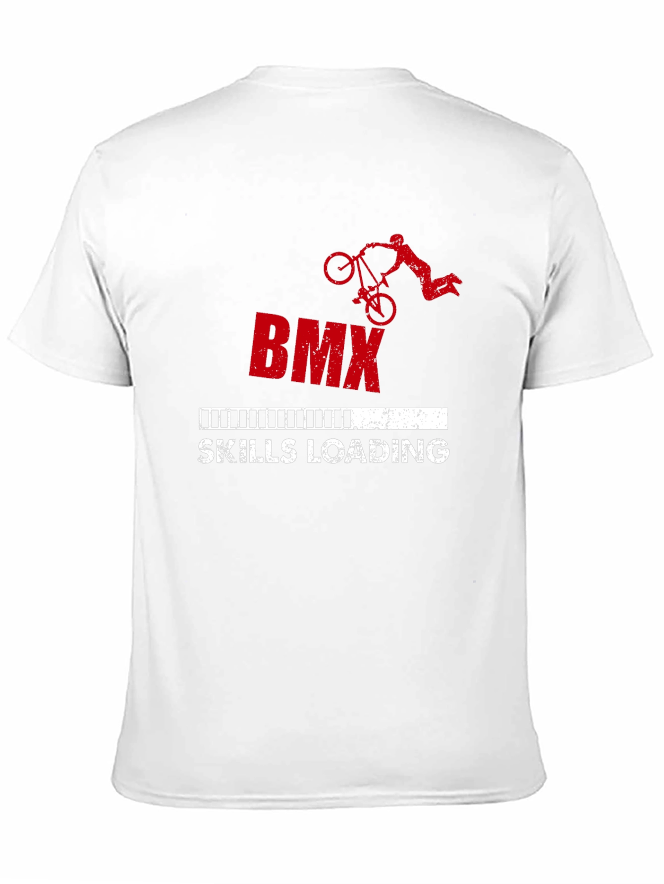 BMX Skills Loading Graphic T-Shirt - Black