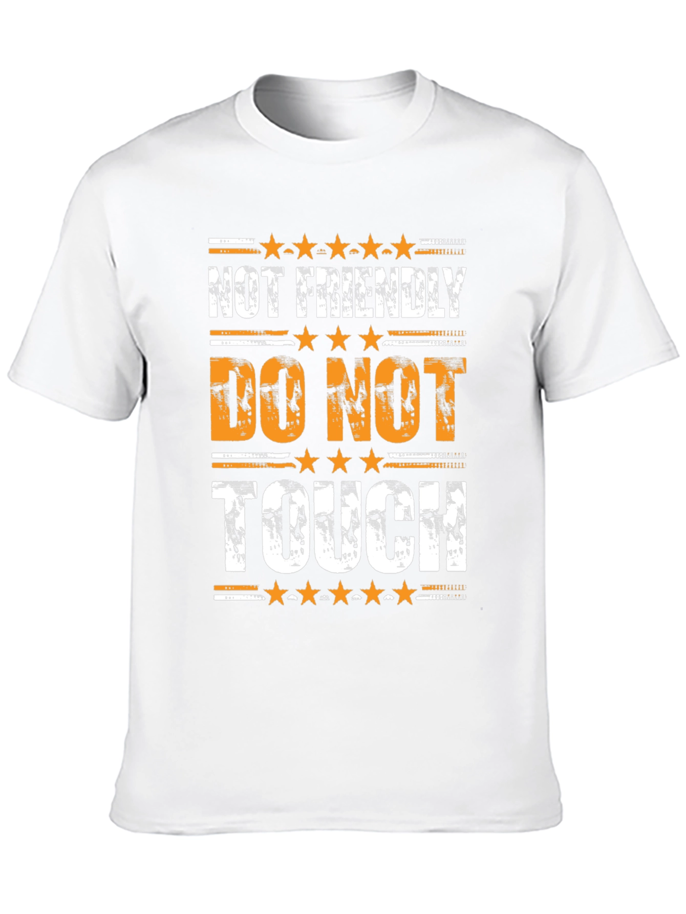 Not Friendly Do Not Touch Graphic Tee