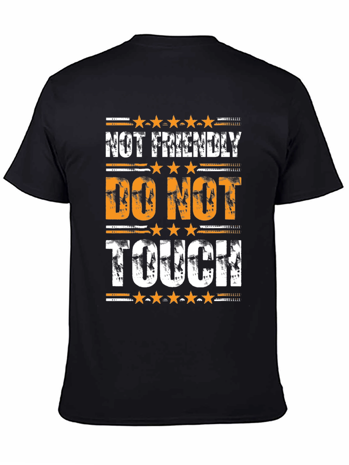 Not Friendly Do Not Touch Graphic Tee