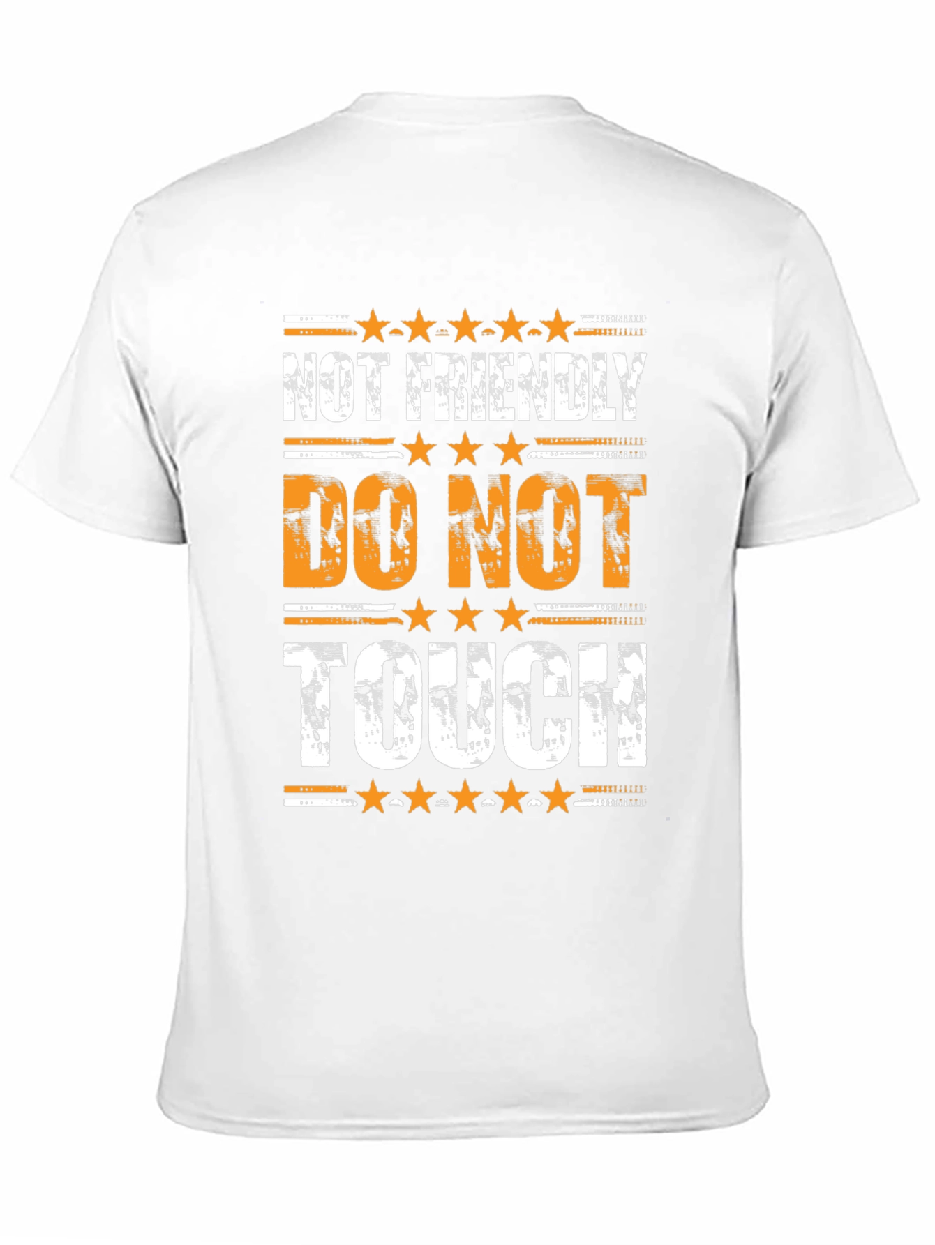Not Friendly Do Not Touch Graphic Tee