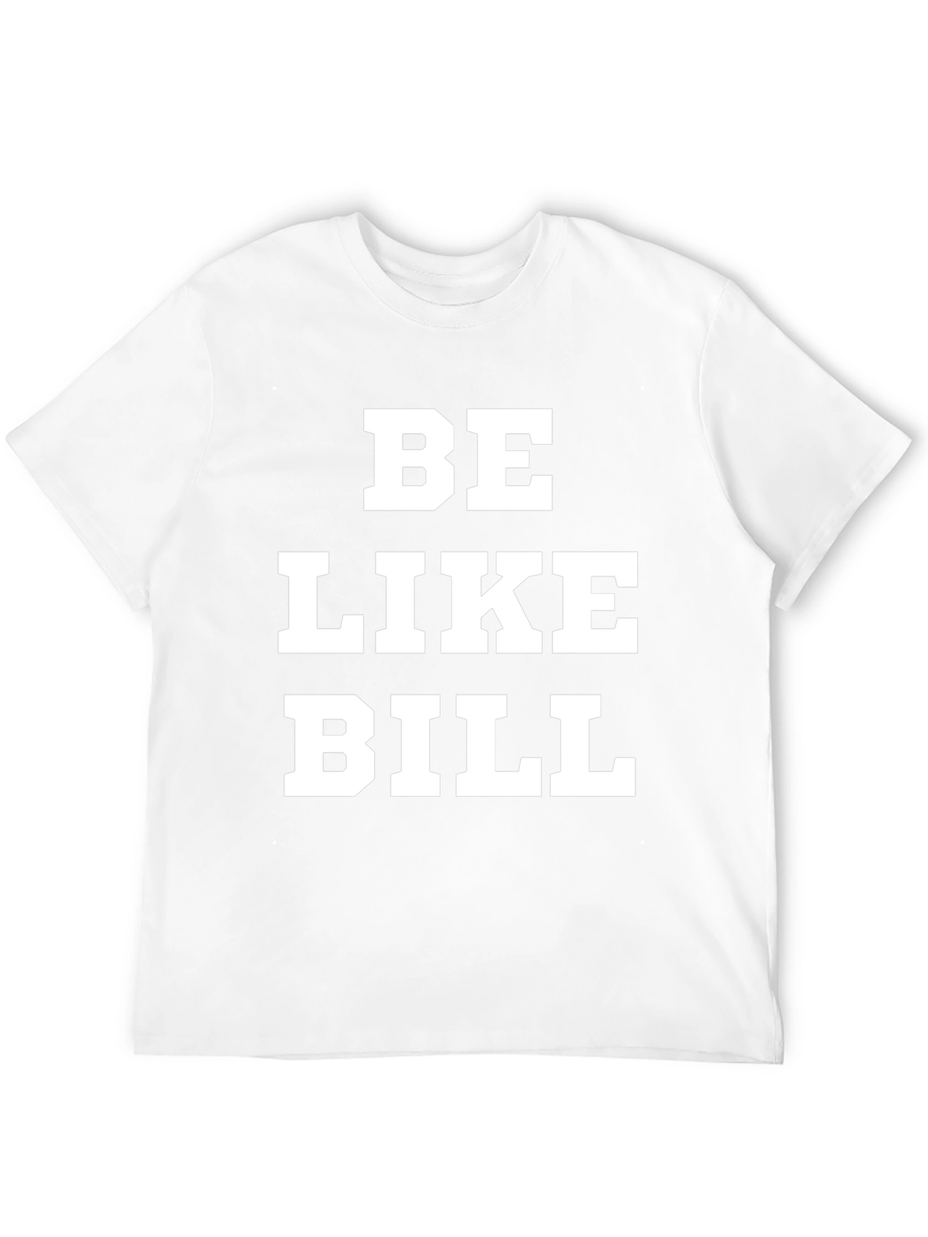 Be Like Bill Graphic Tee - Black Cotton T-Shirt