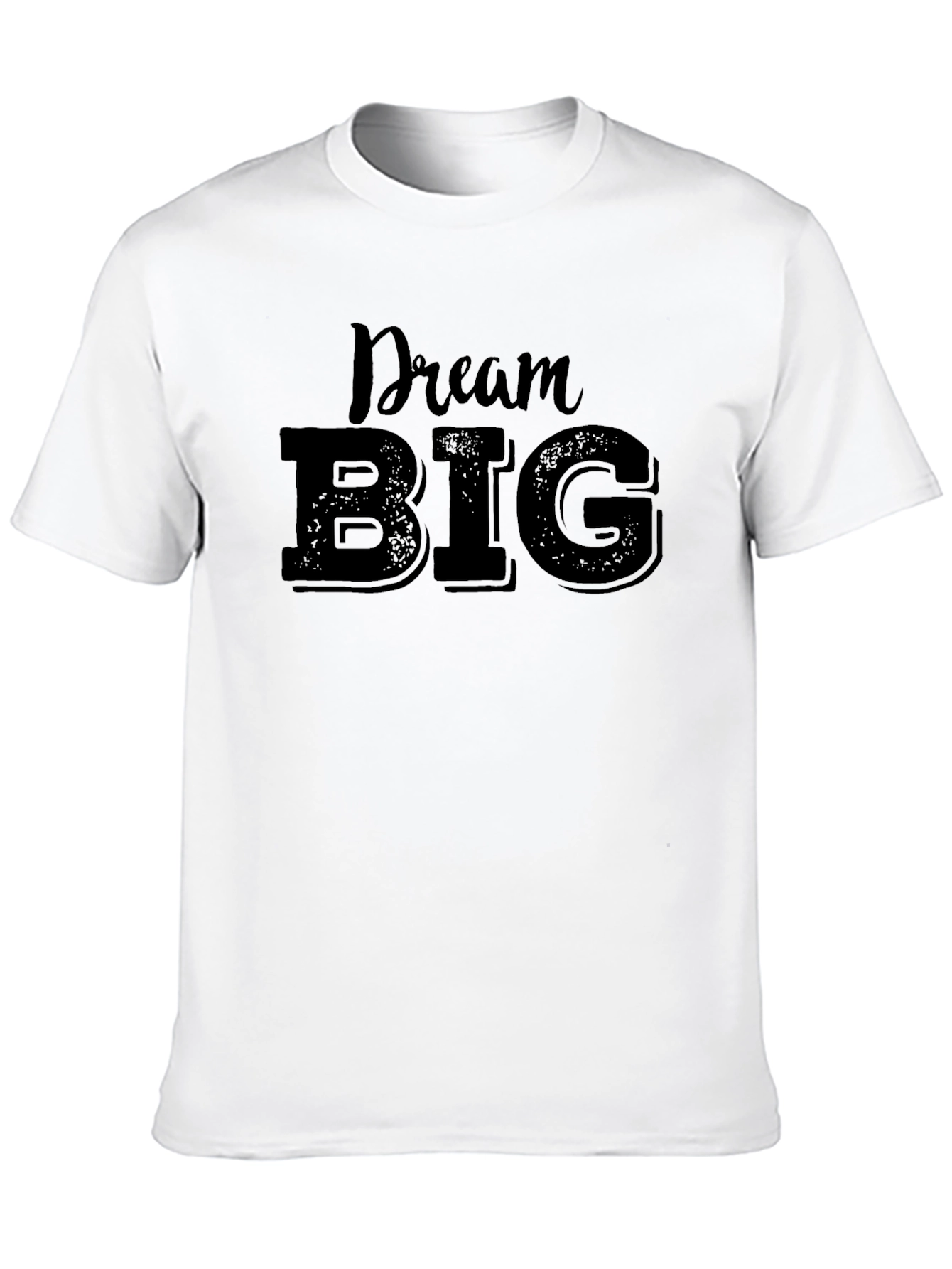 Dream Big Black Graphic T-Shirt