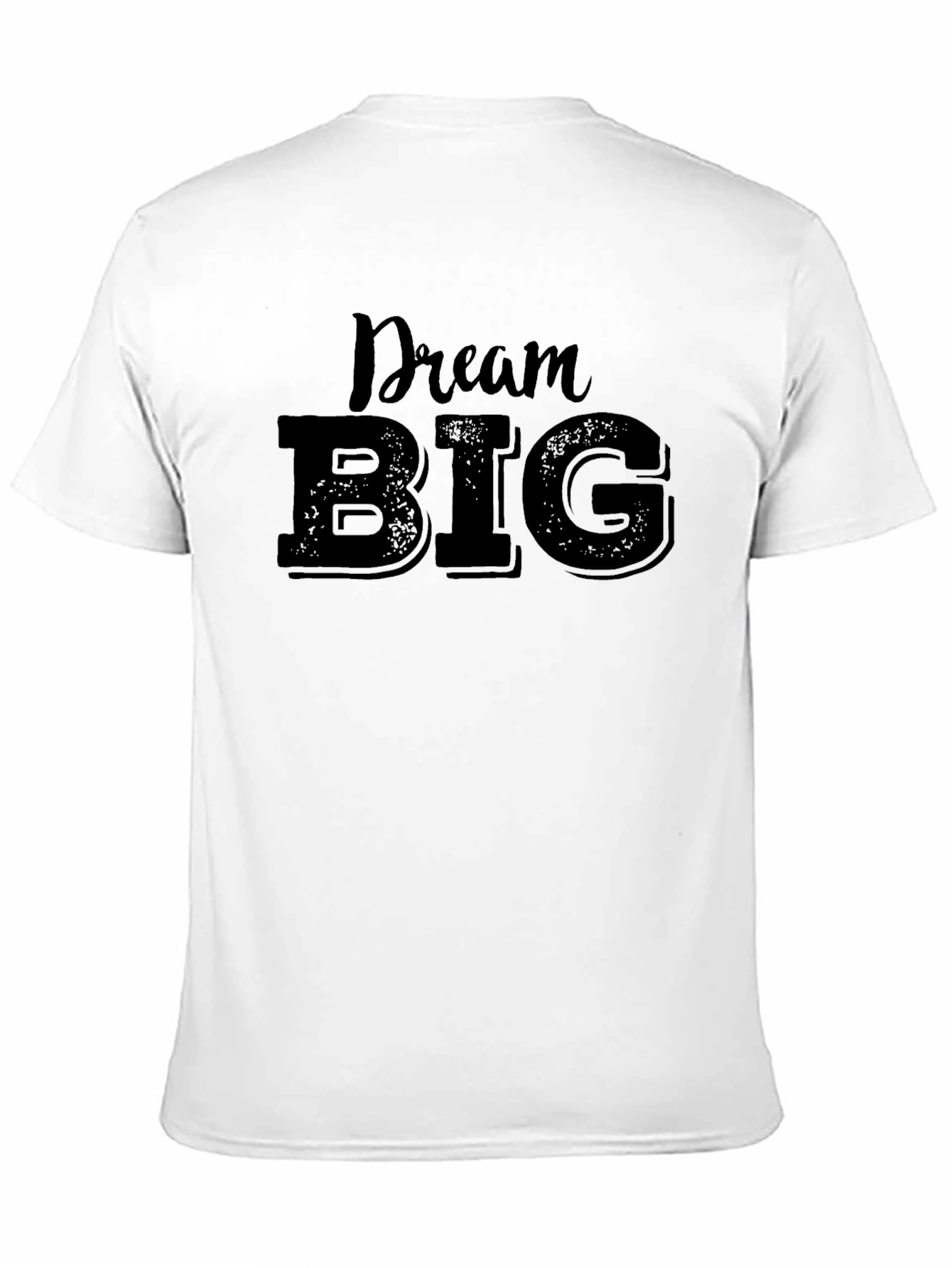 Dream Big Black Graphic T-Shirt