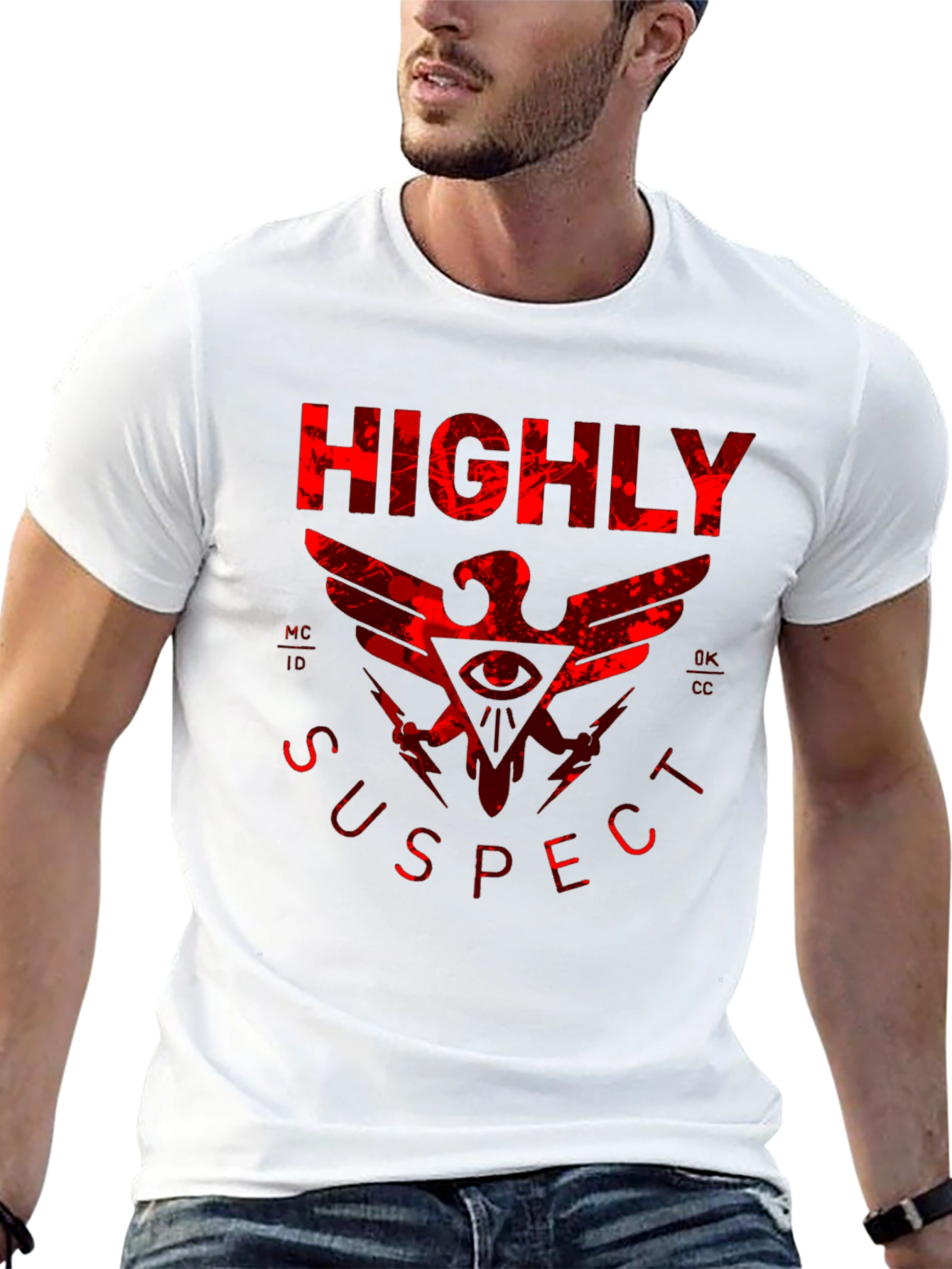 Highly Suspect T-Shirt - Band Logo Black Tee