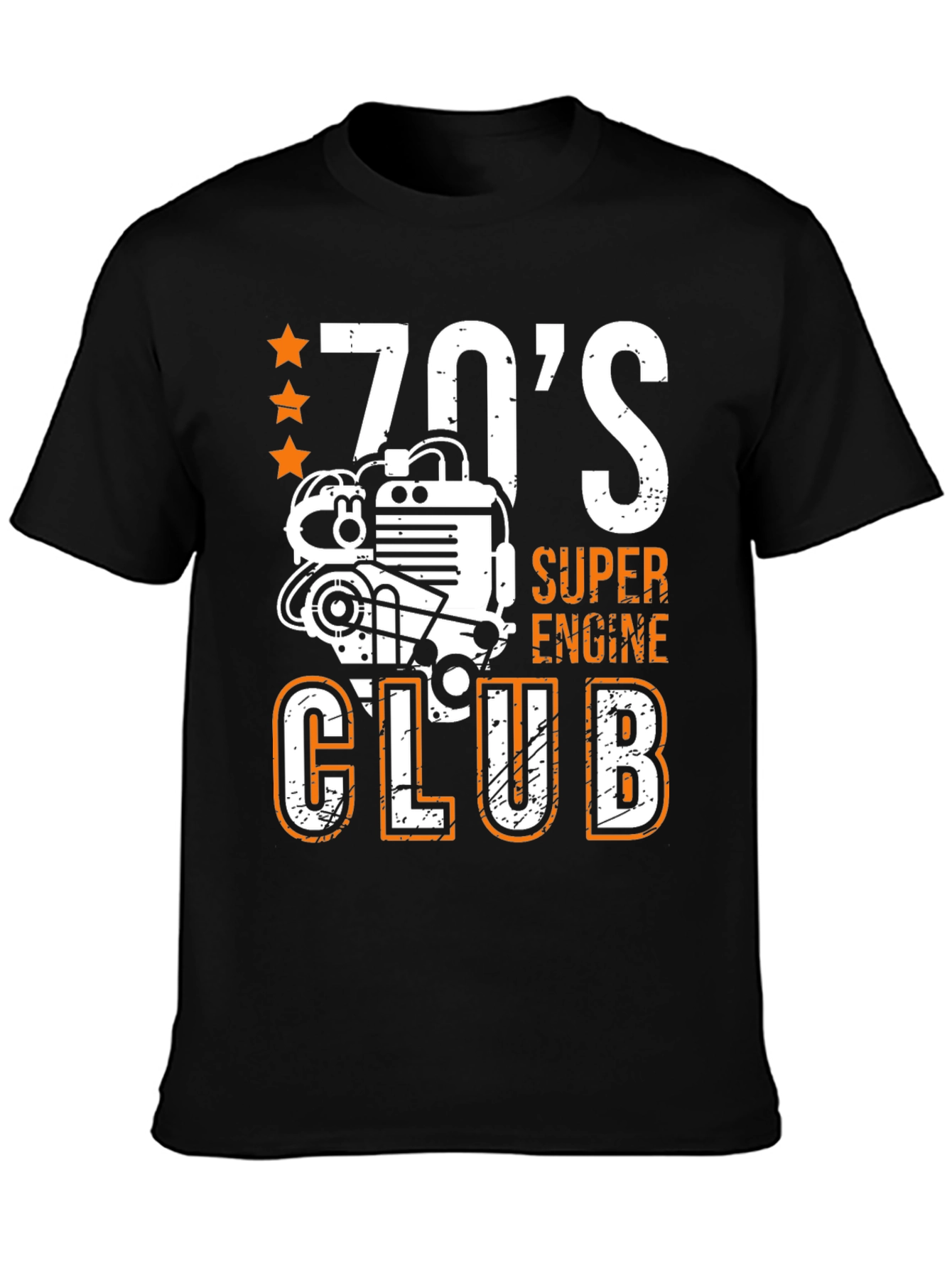 70s Super Engine Club T-Shirt