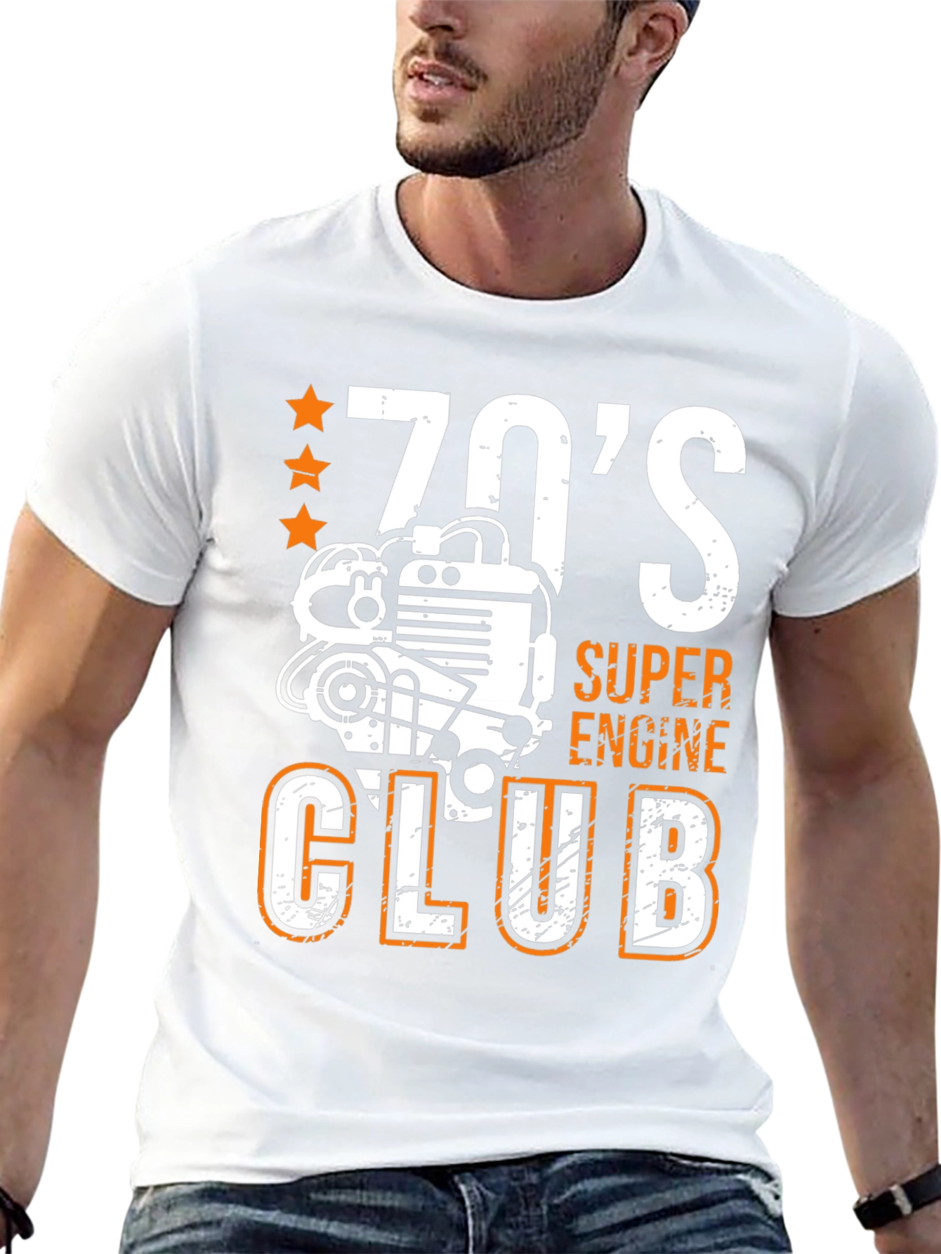 70s Super Engine Club T-Shirt