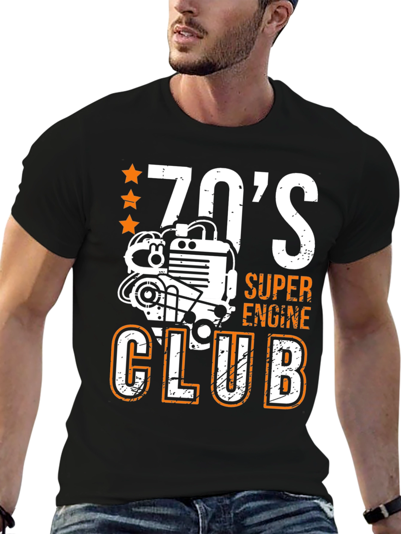 70s Super Engine Club T-Shirt