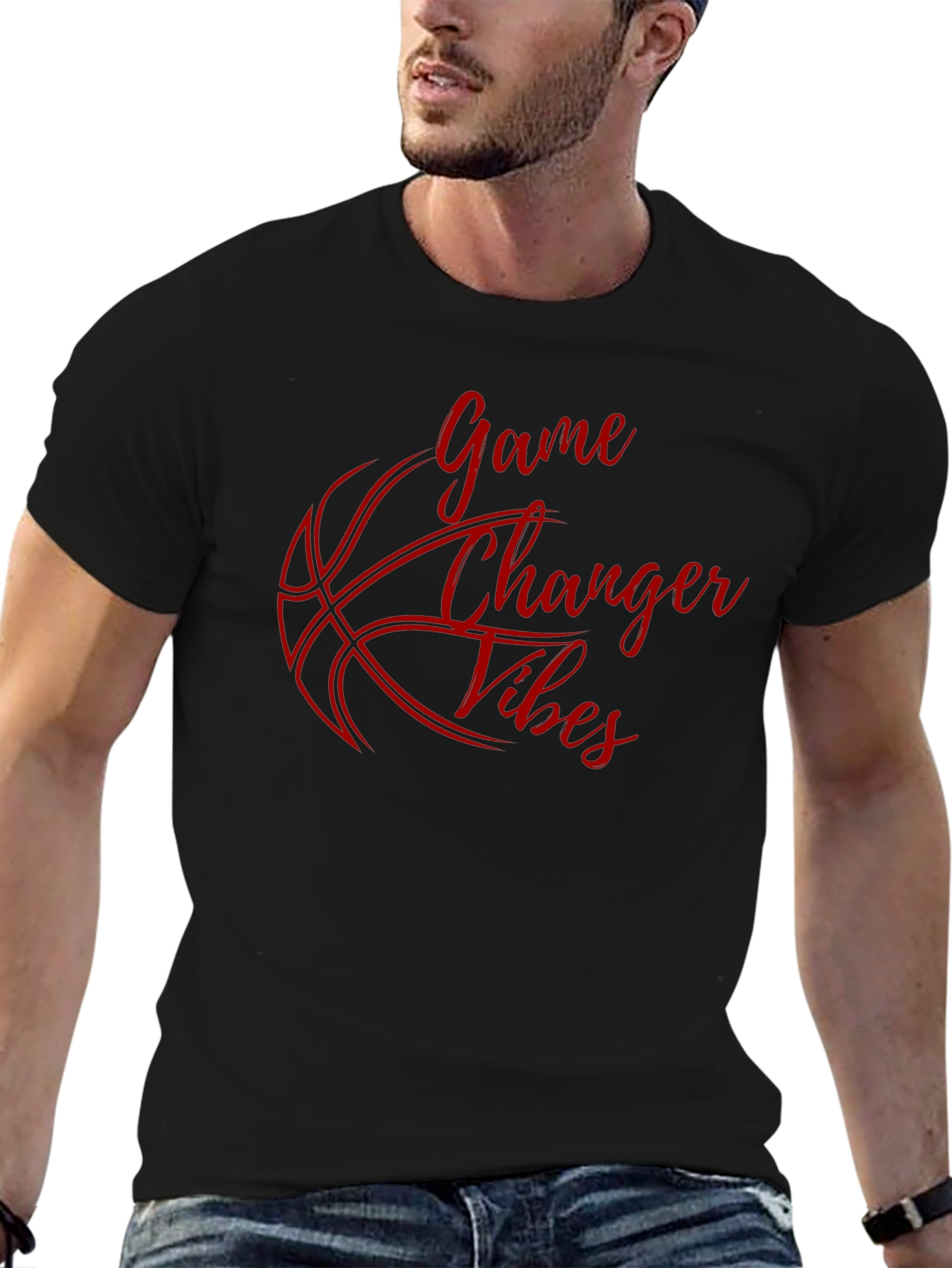 Game Changer Vibes Graphic Tee - Black