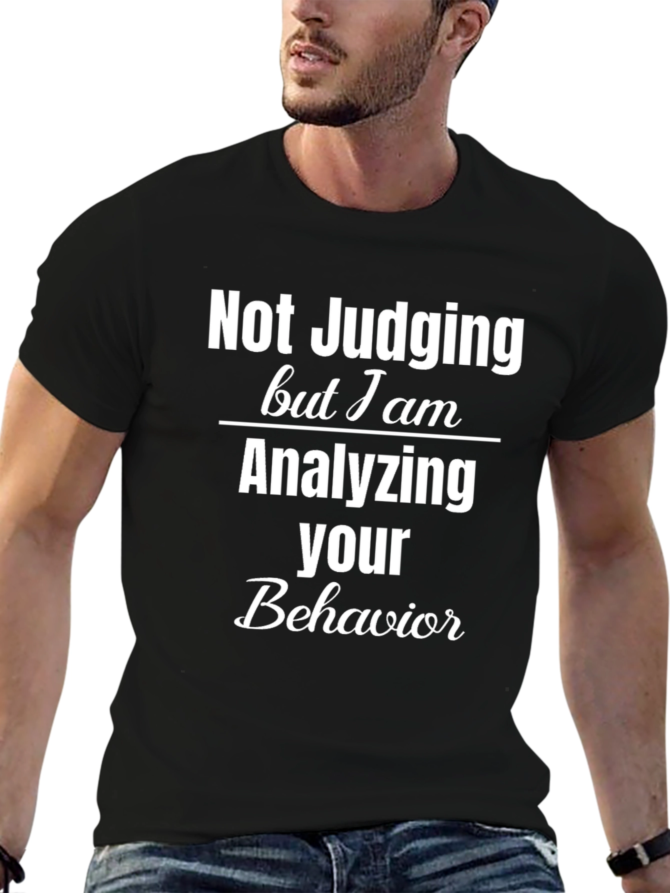 Analyzing Behavior Graphic Tee - Funny Unisex T-Shirt