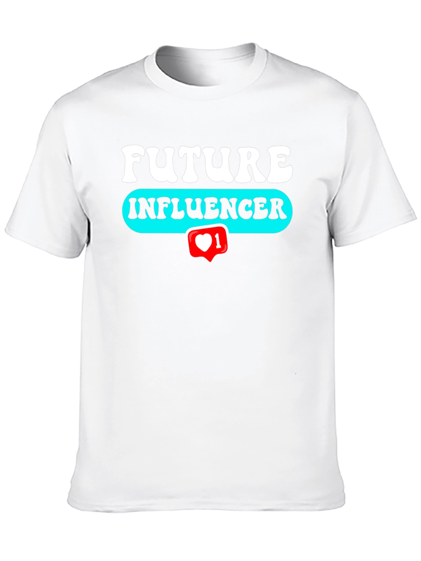 Future Influencer Graphic Tee - Trendy Social Media T-Shirt