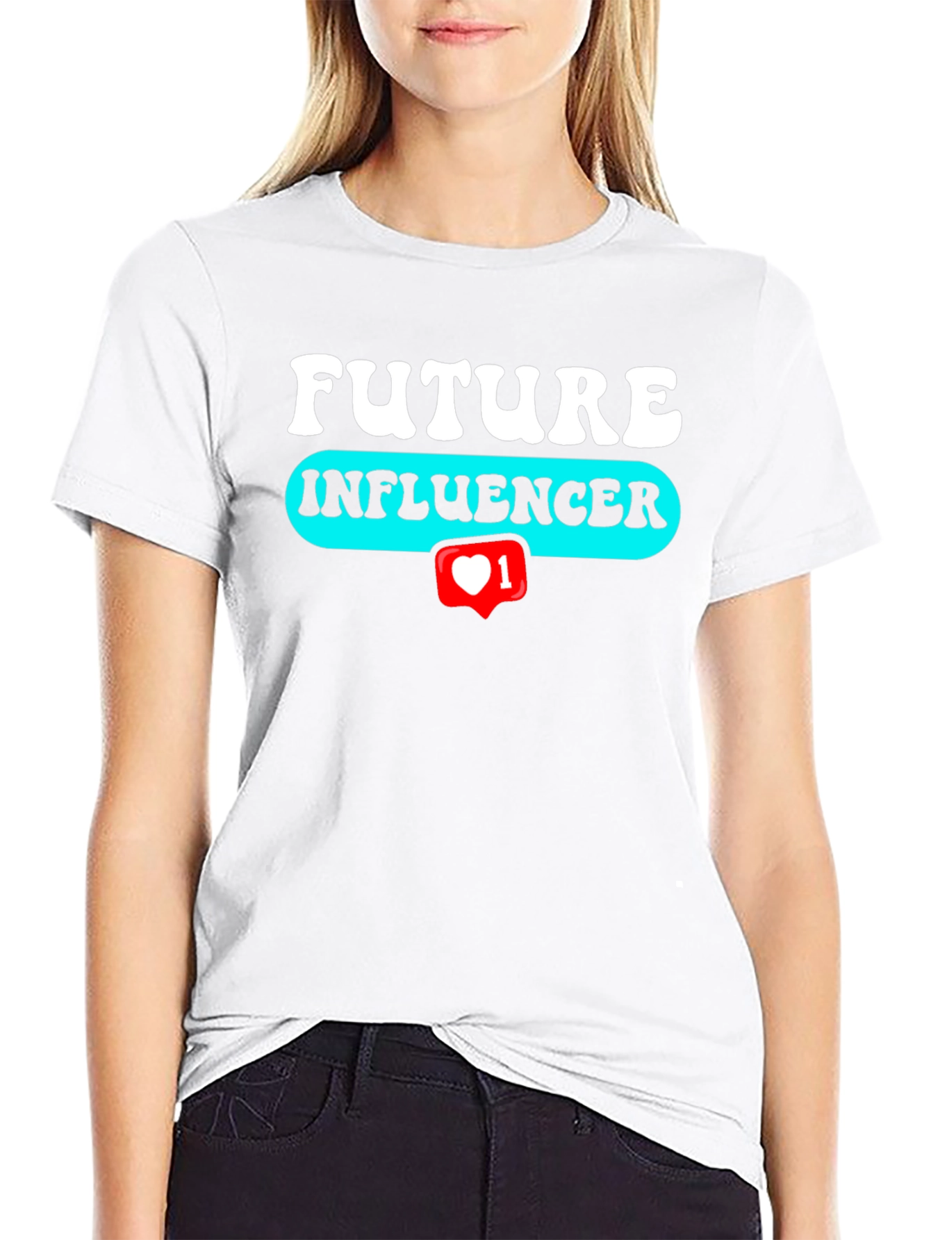 Future Influencer Graphic Tee - Trendy Social Media T-Shirt