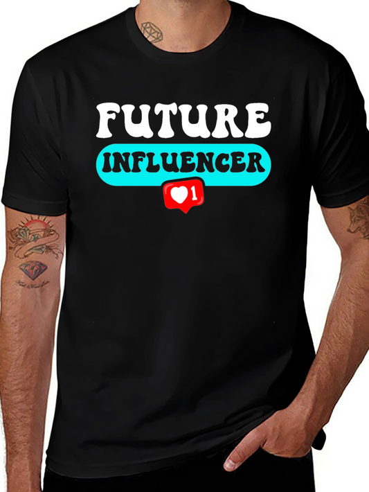 Future Influencer Graphic Tee - Trendy Social Media T-Shirt