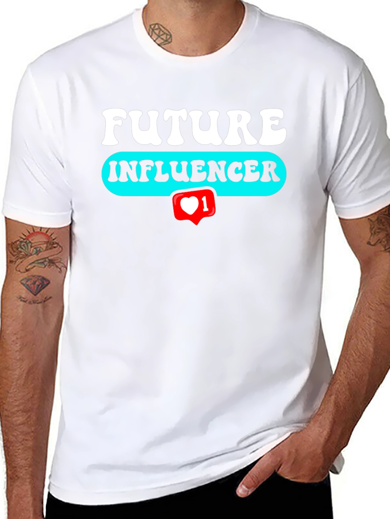 Future Influencer Graphic Tee - Trendy Social Media T-Shirt