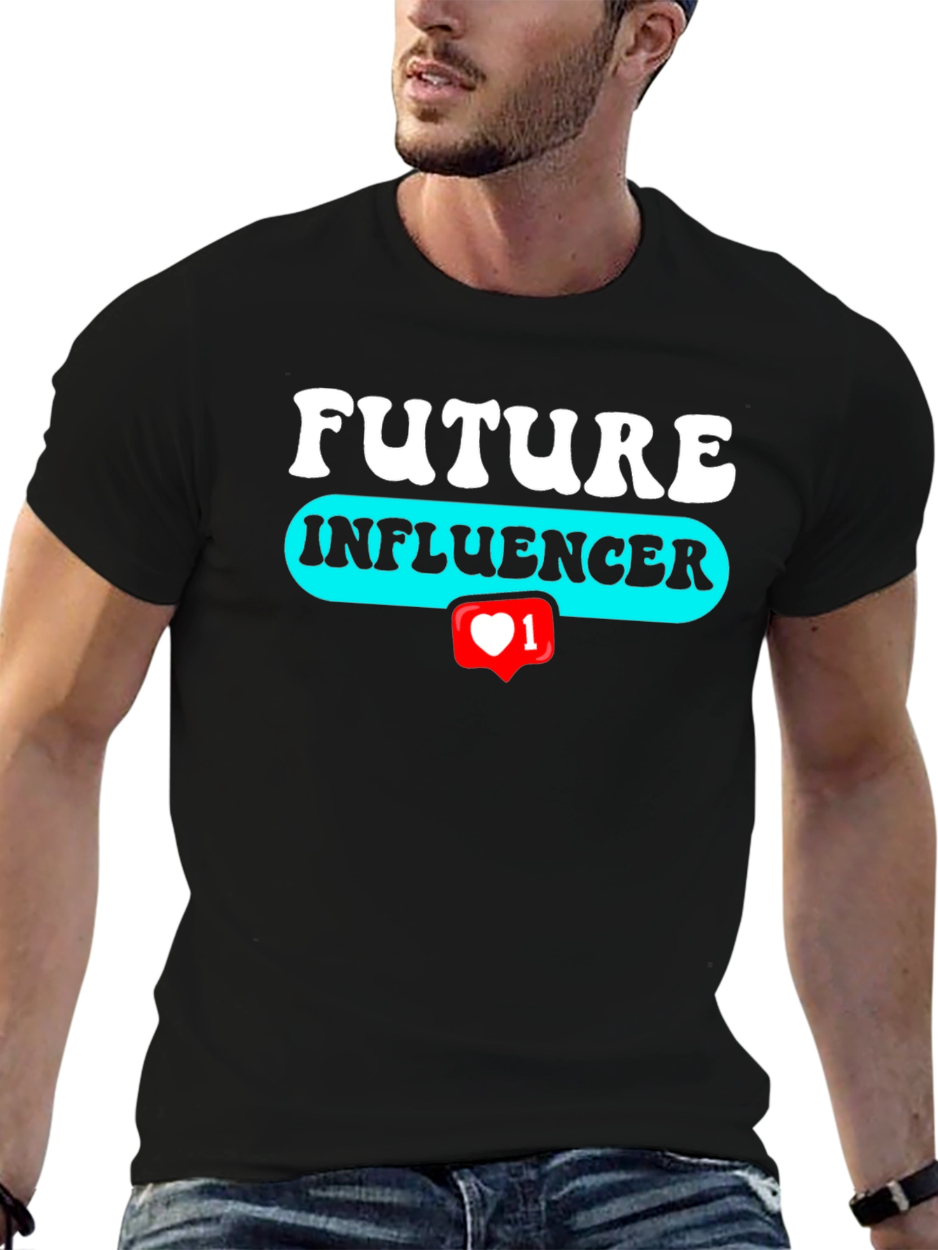Future Influencer Graphic Tee - Trendy Social Media T-Shirt
