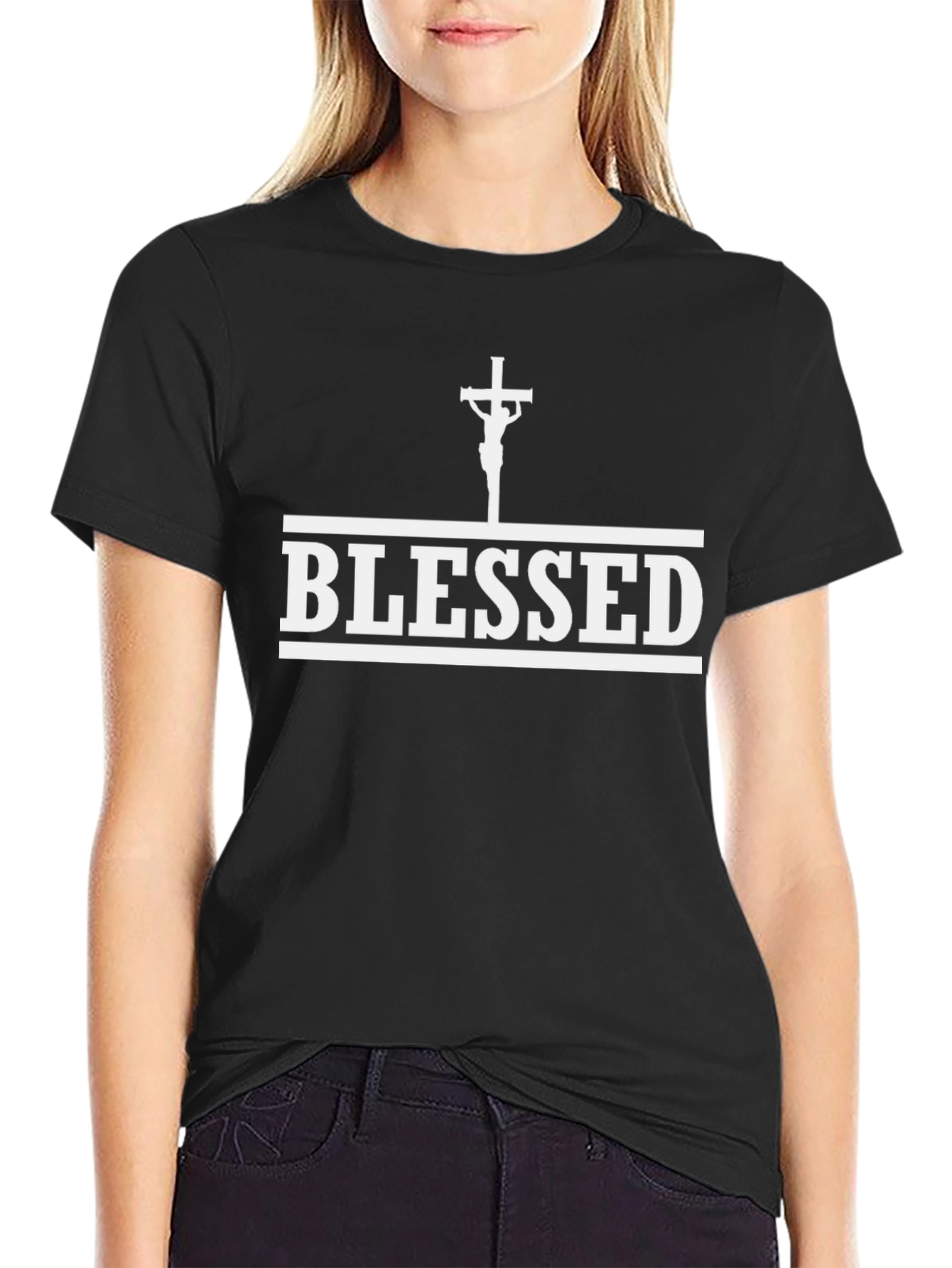 Blessed Graphic T-Shirt - Christian Faith Tee