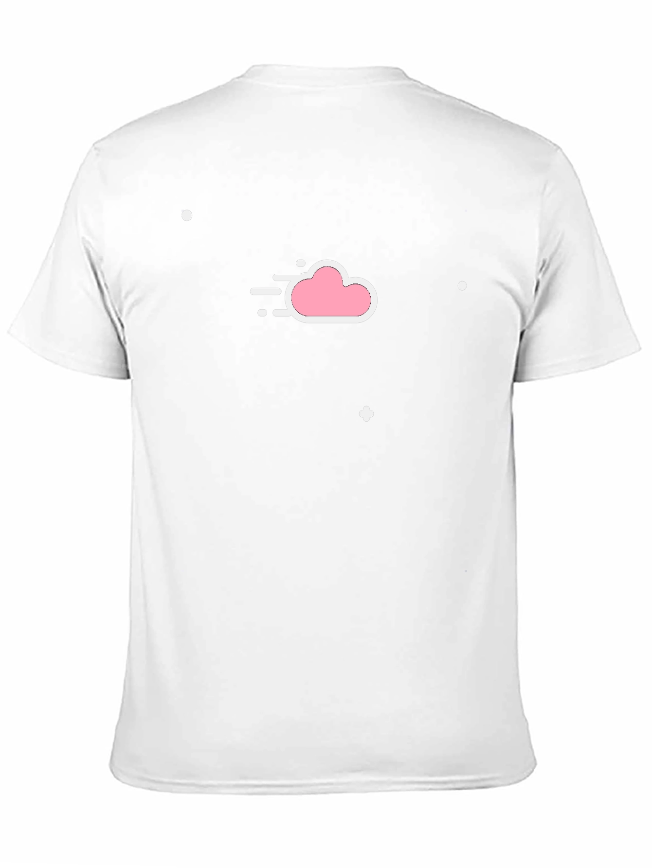 Black Cloud Graphic Tee - Soft Cotton Blend Shirt