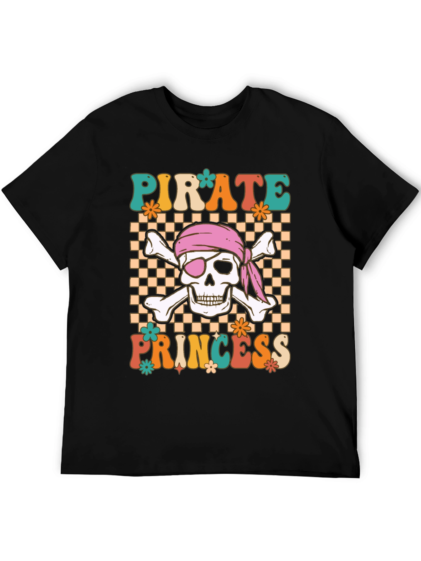 Pirate Princess Skull T-Shirt