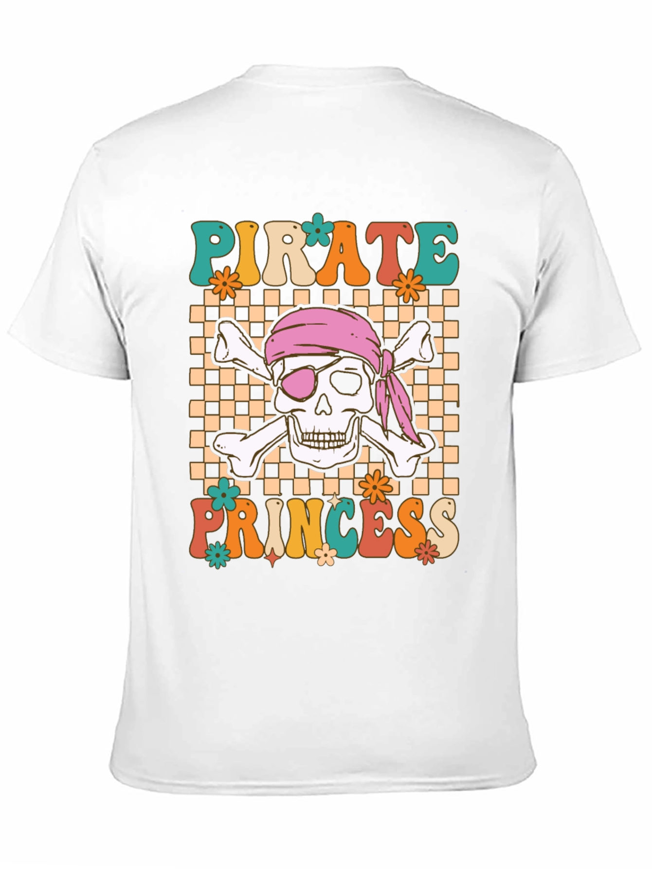 Pirate Princess Skull T-Shirt