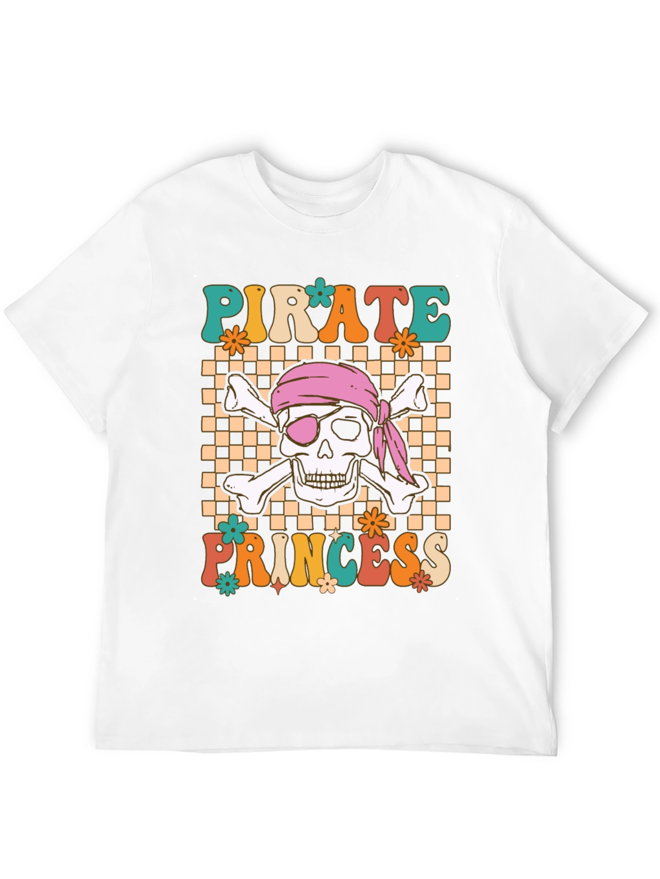 Pirate Princess Skull T-Shirt