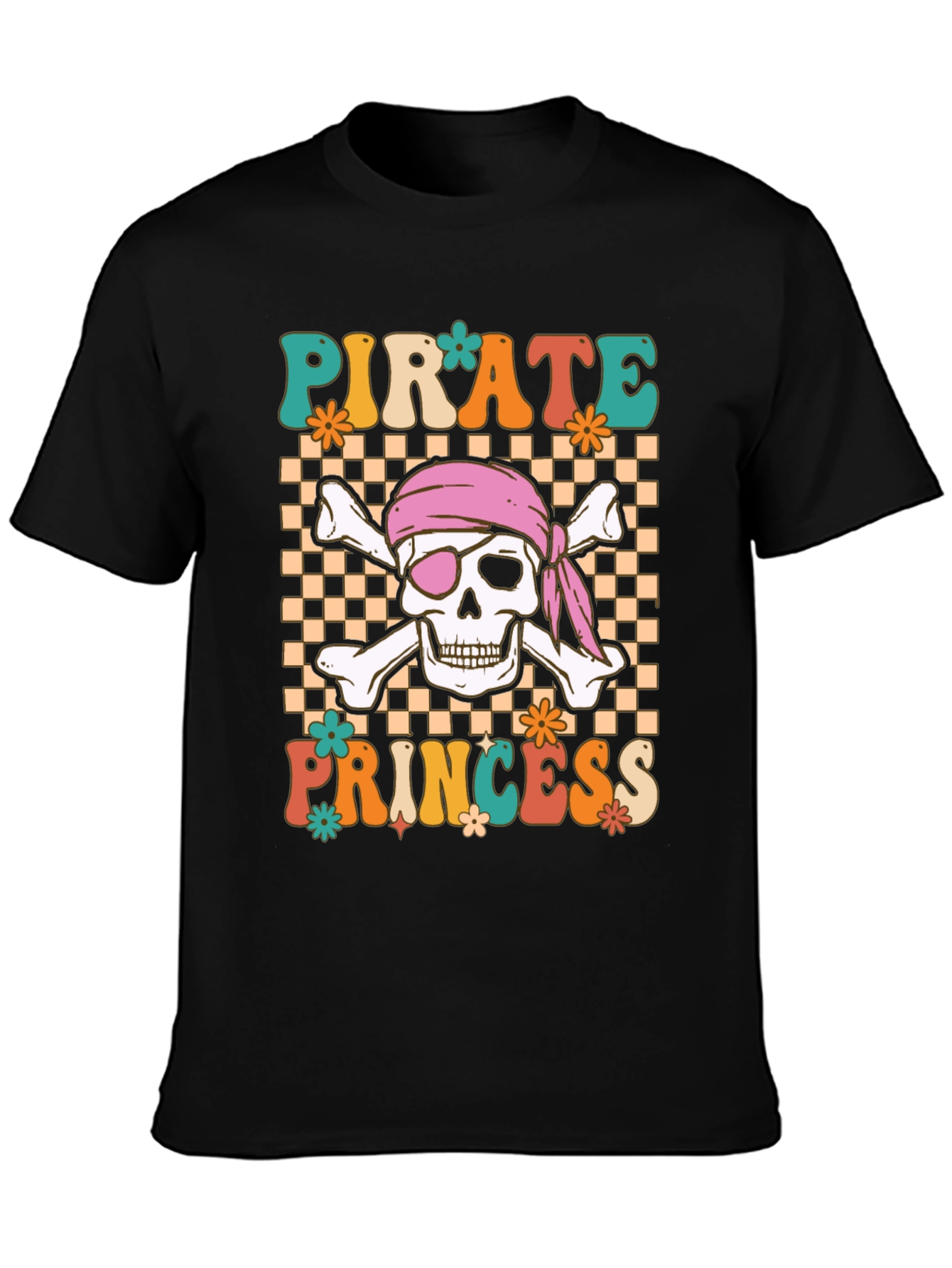 Pirate Princess Skull T-Shirt