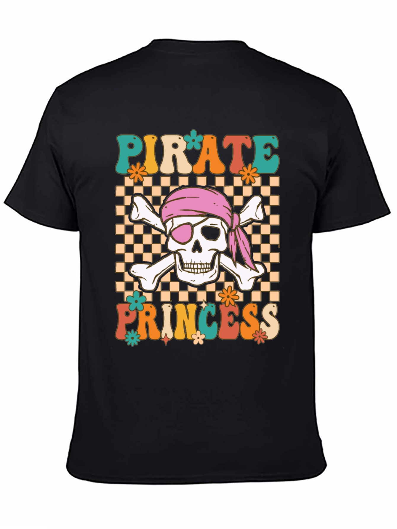 Pirate Princess Skull T-Shirt
