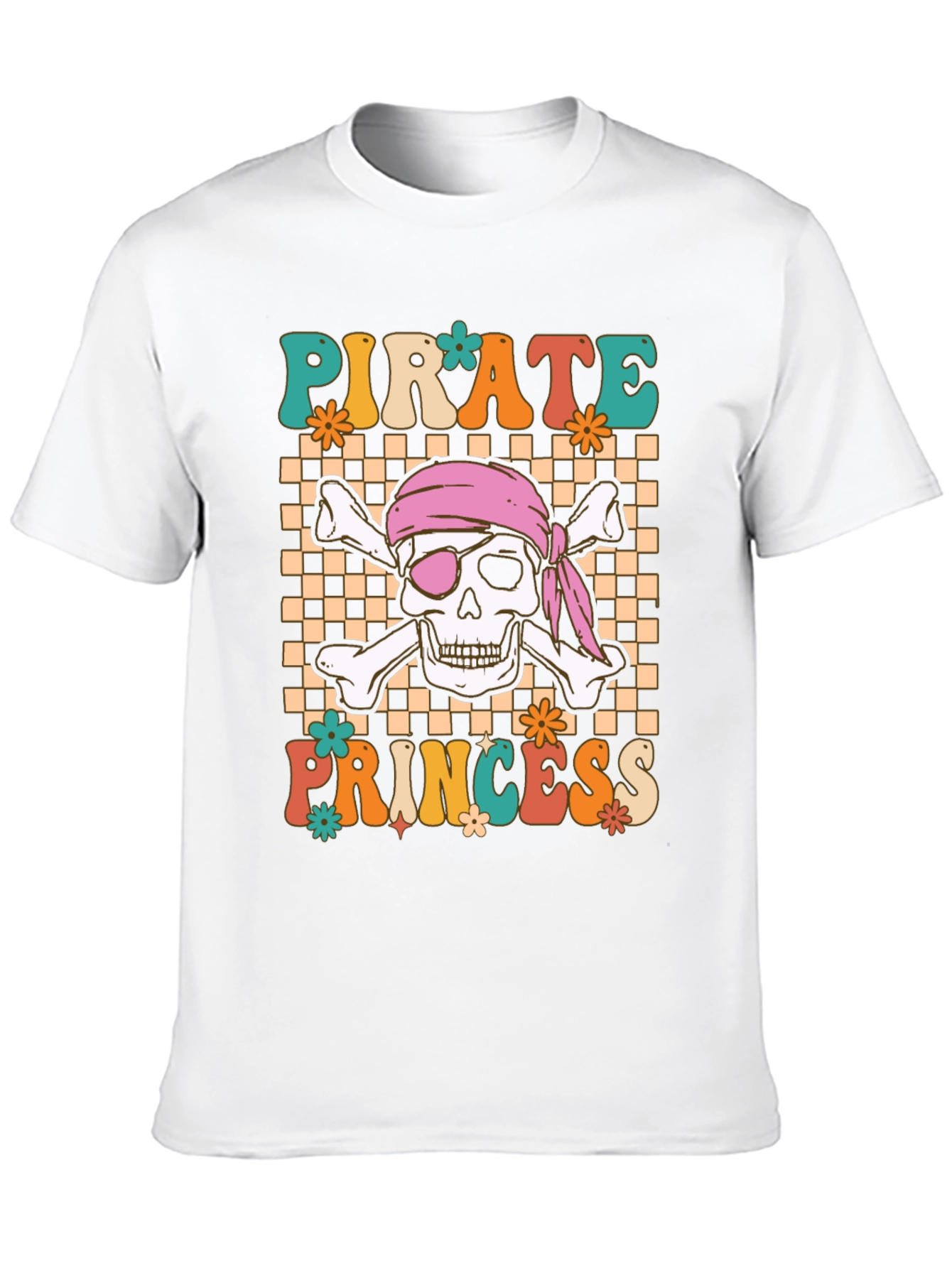 Pirate Princess Skull T-Shirt