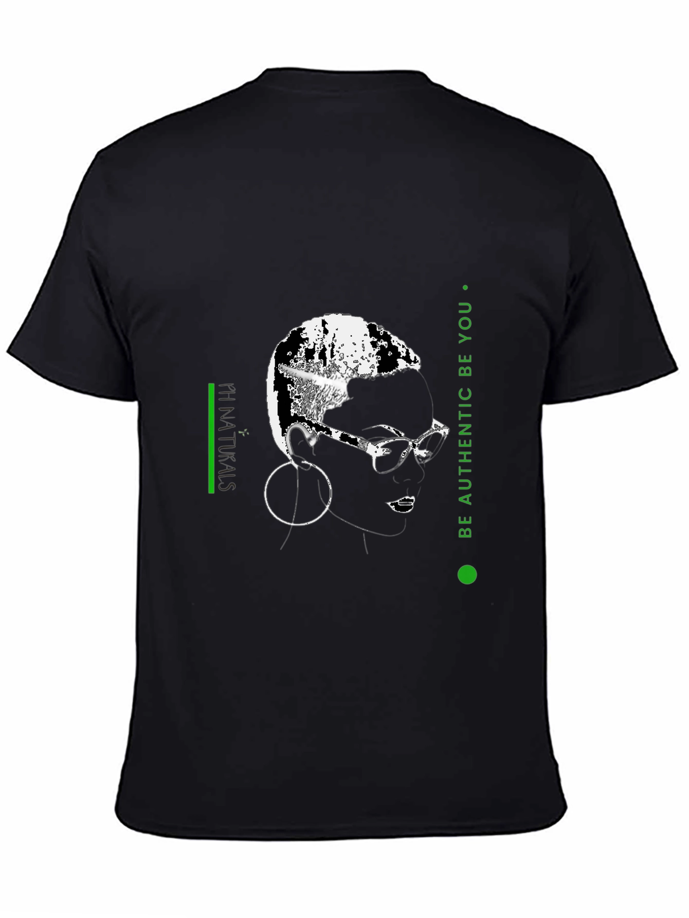 Modern Graphic Tee: Be Authentic
