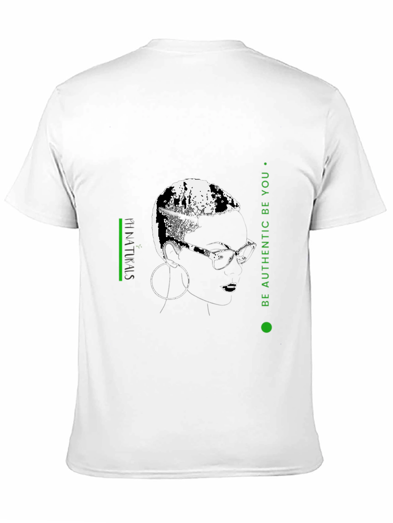 Modern Graphic Tee: Be Authentic