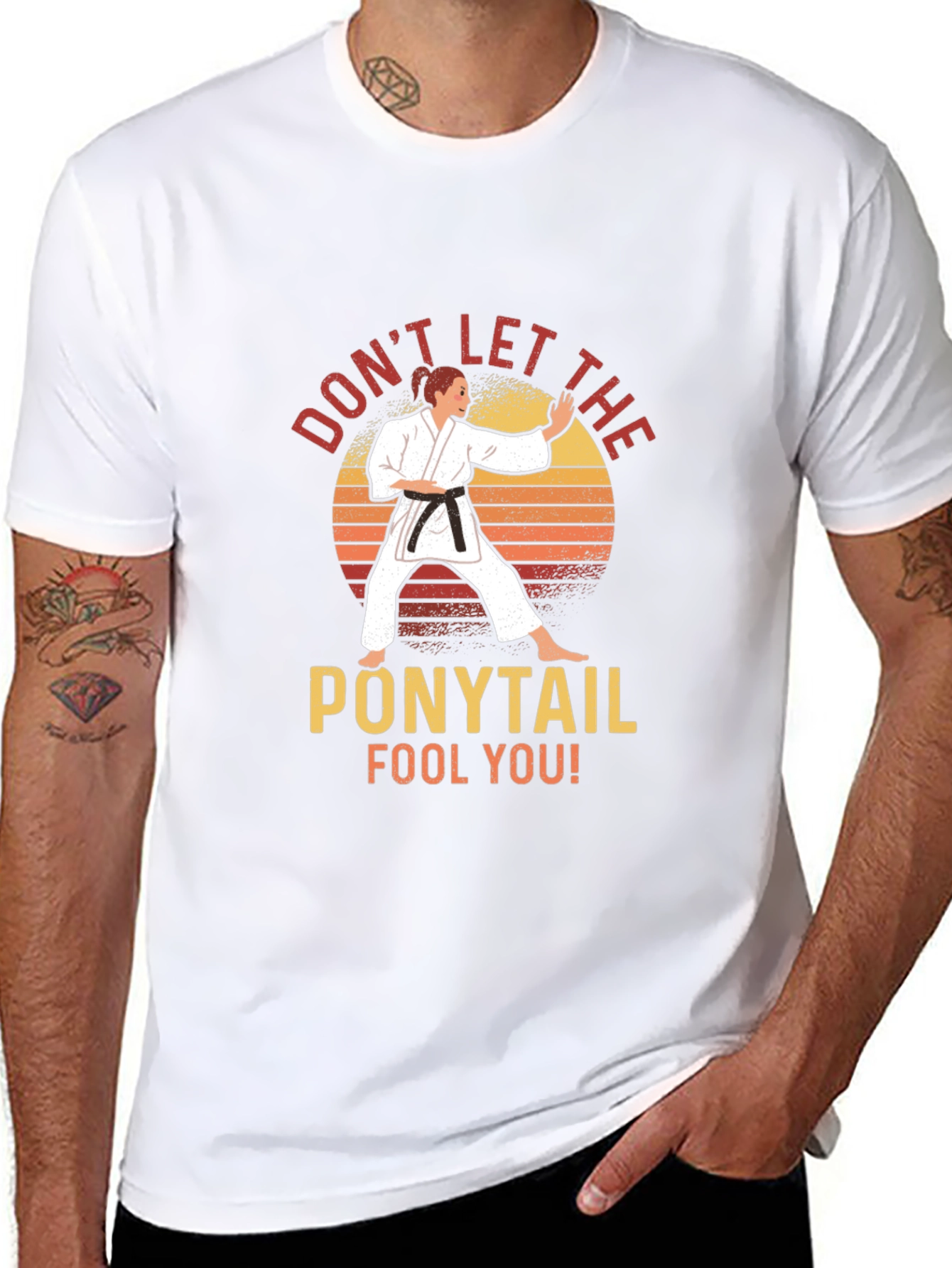 Dont Let The Ponytail Fool You! Graphic T-Shirt