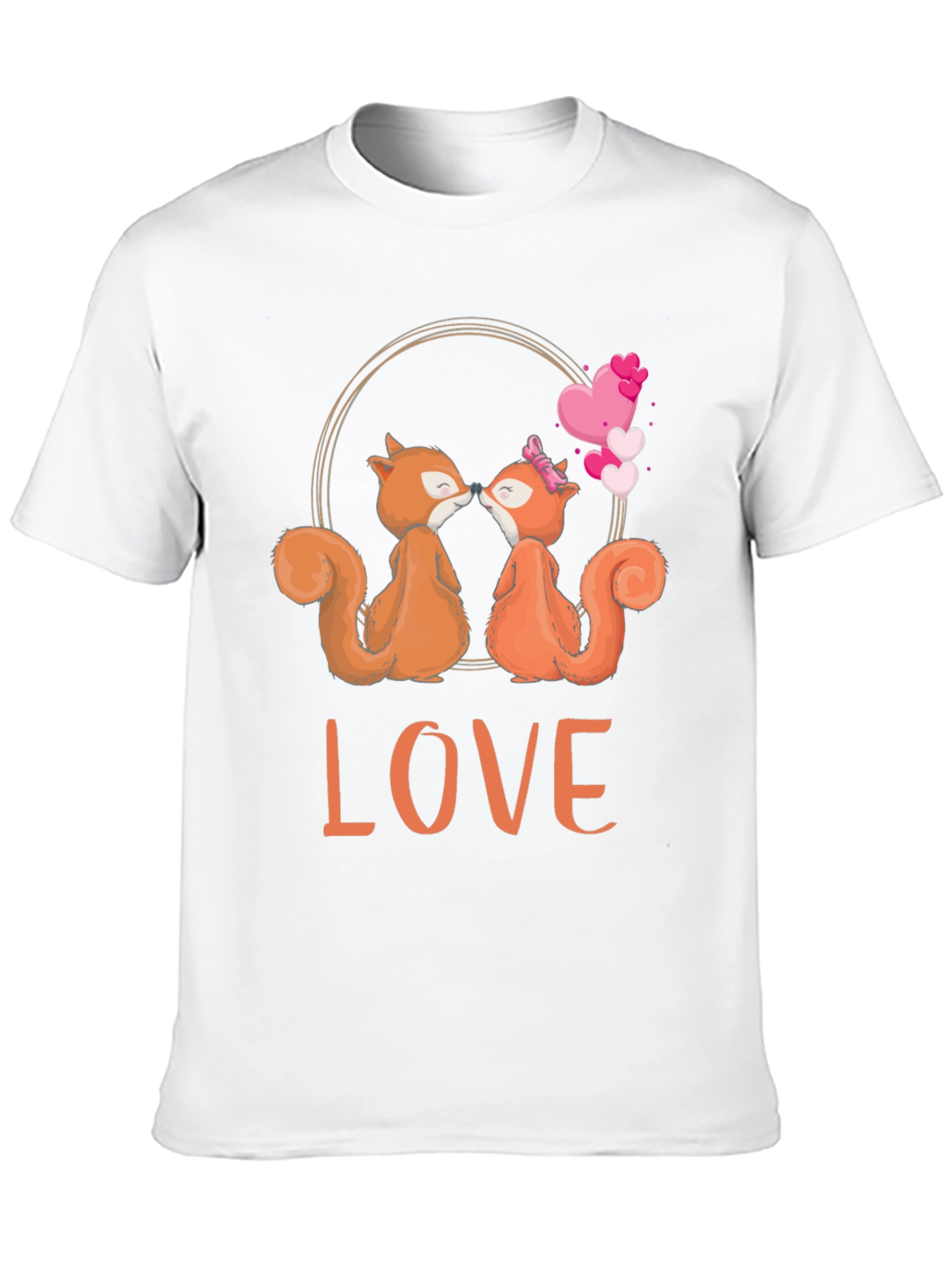 Love Squirrels Graphic T-Shirt