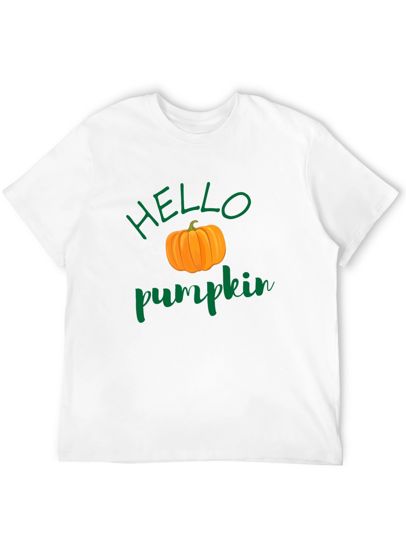 Hello Pumpkin Graphic Tee - Fall Vibes